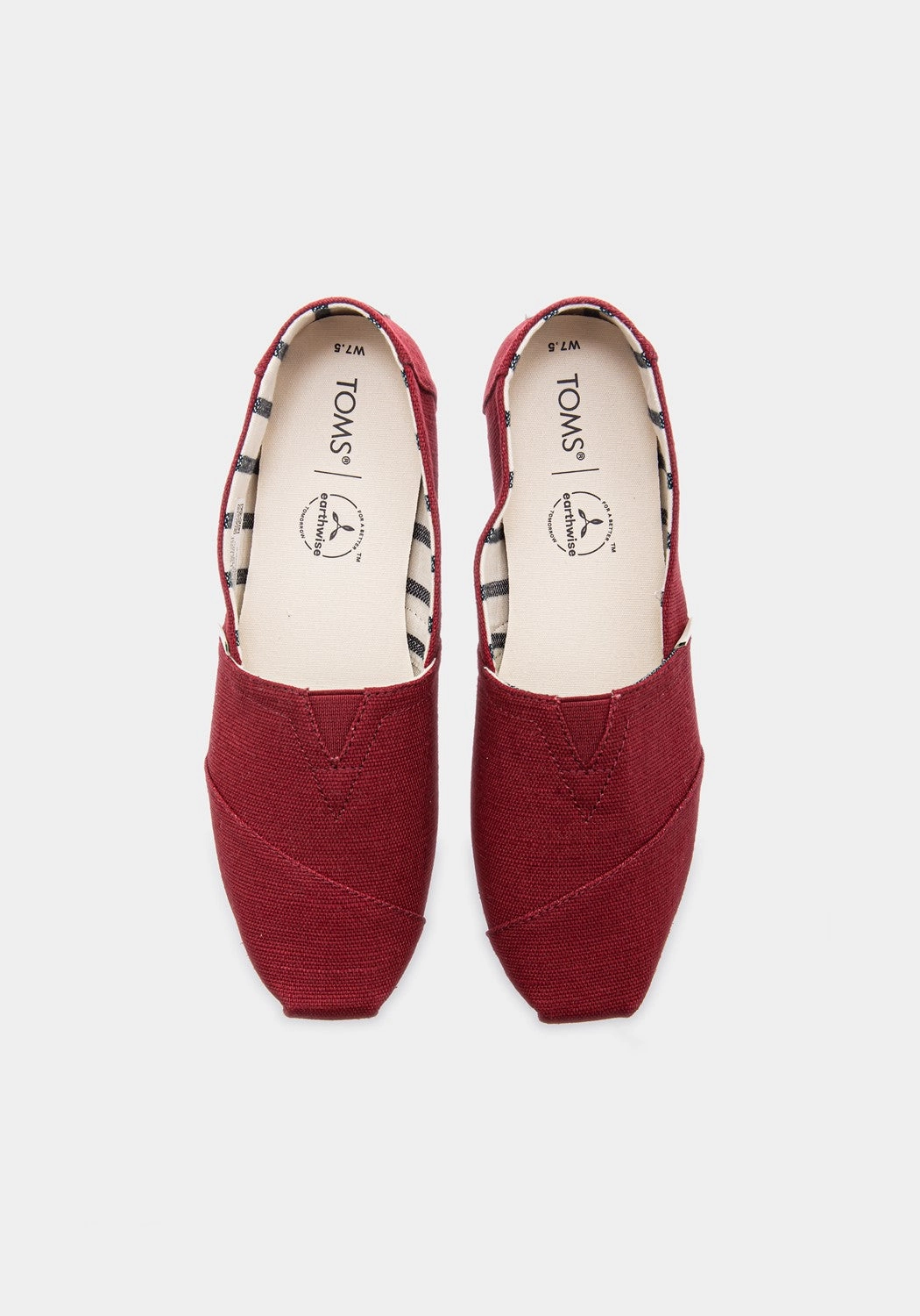 Revise Pantoffeln 10015766 WM Heritage Canvas dark red