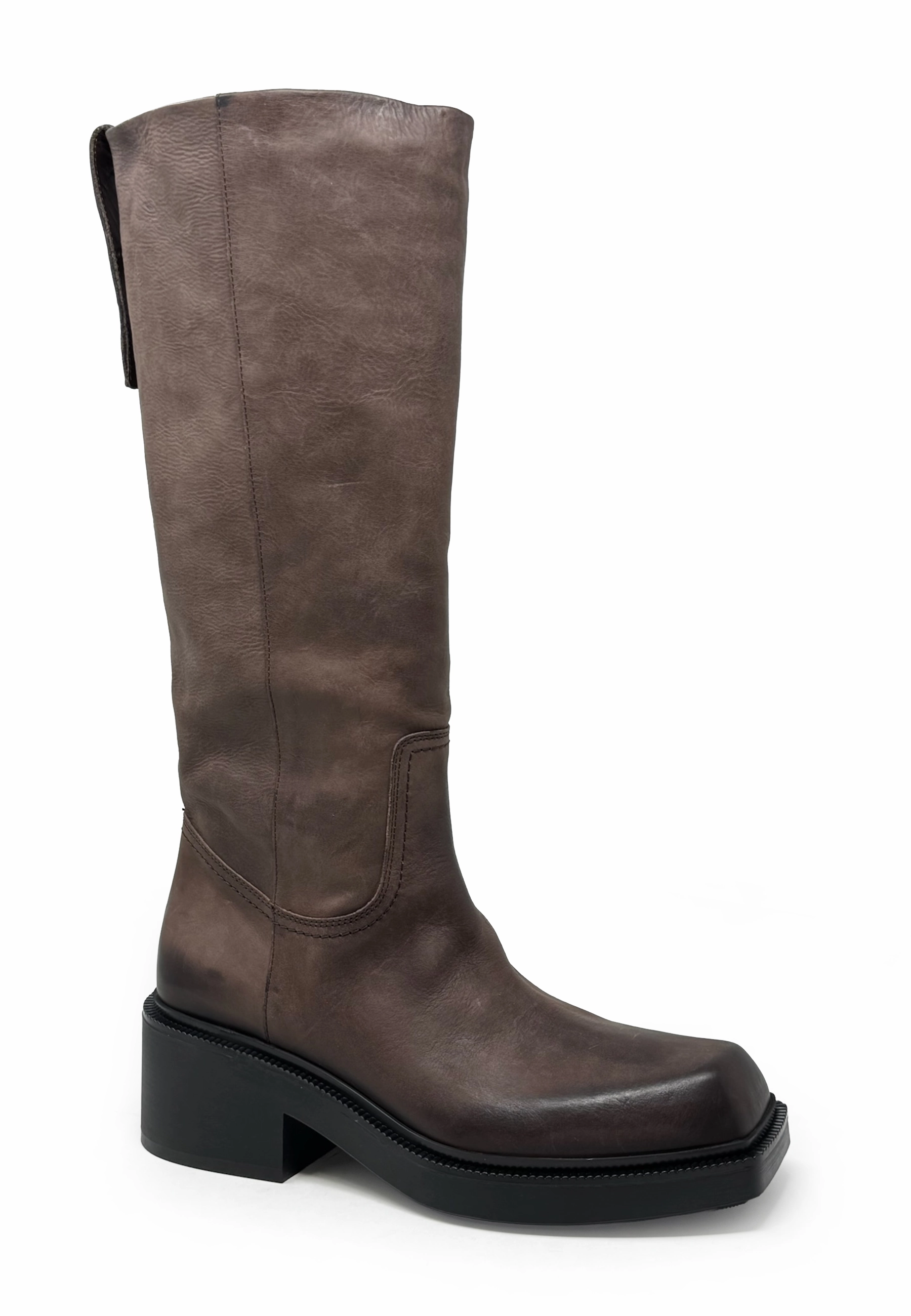 Rote Stiefel 1H4154D Langschaftboot |Dark Brown