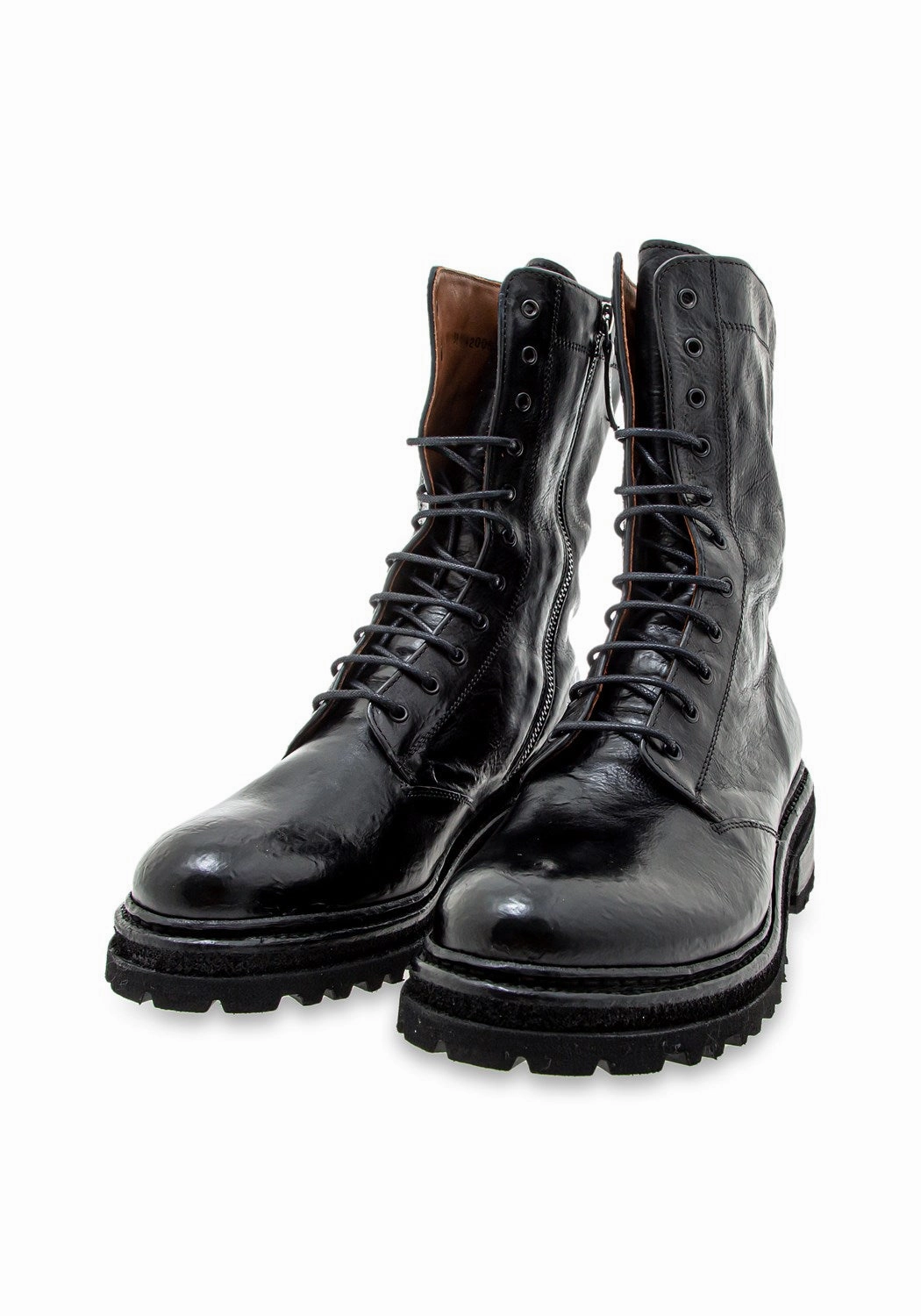 222W42008D1 Todi washed black Högl Overknee Stiefel