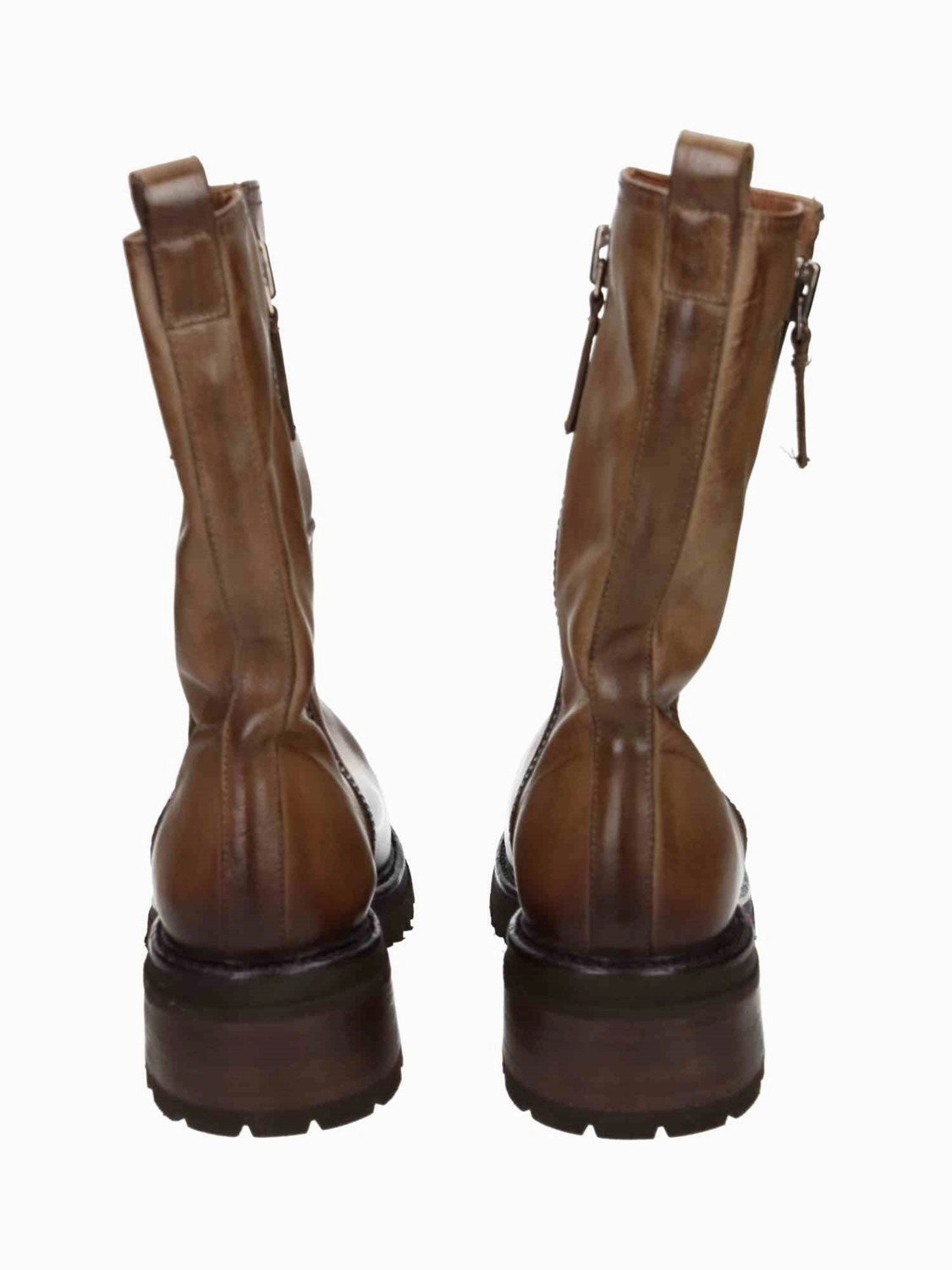 242W44012C1 Spoleto Posit washed bosco Overknee Stiefel Nieten