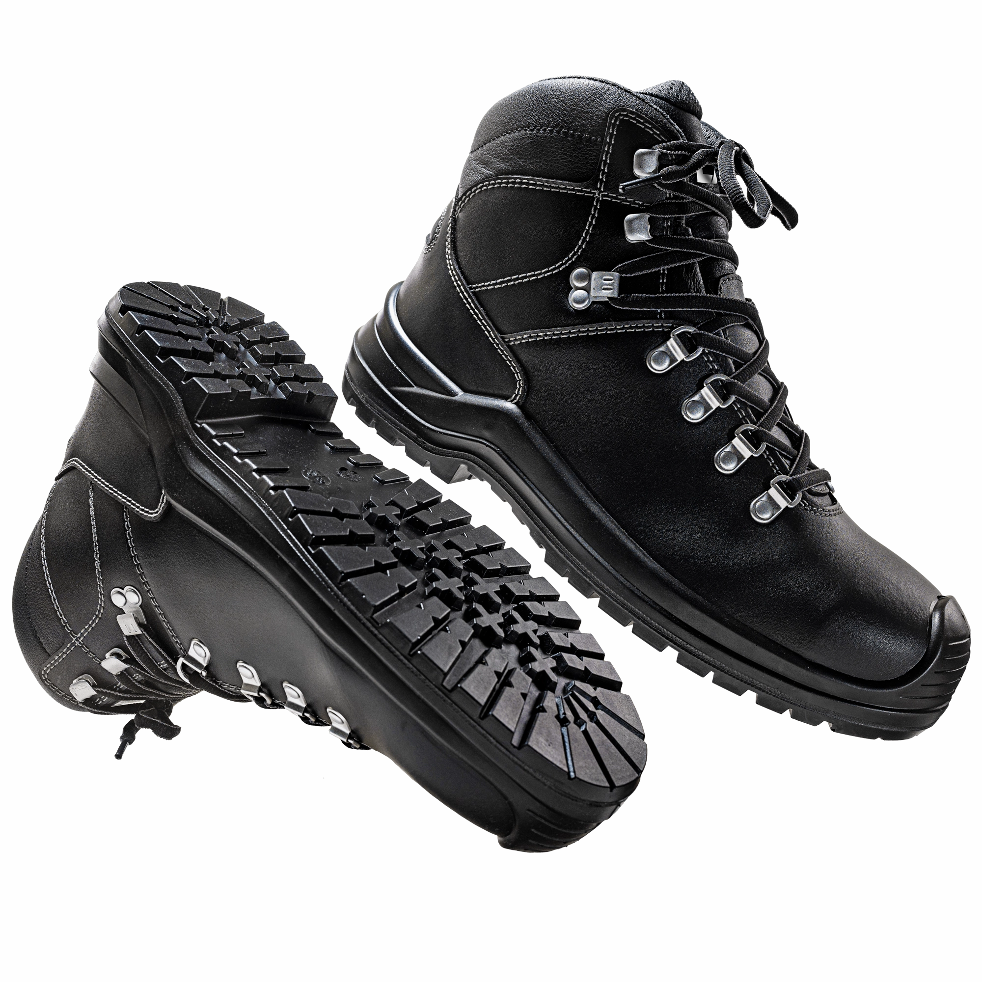 3-210 Baumeister Hoch Stiefel Für Breite Waden