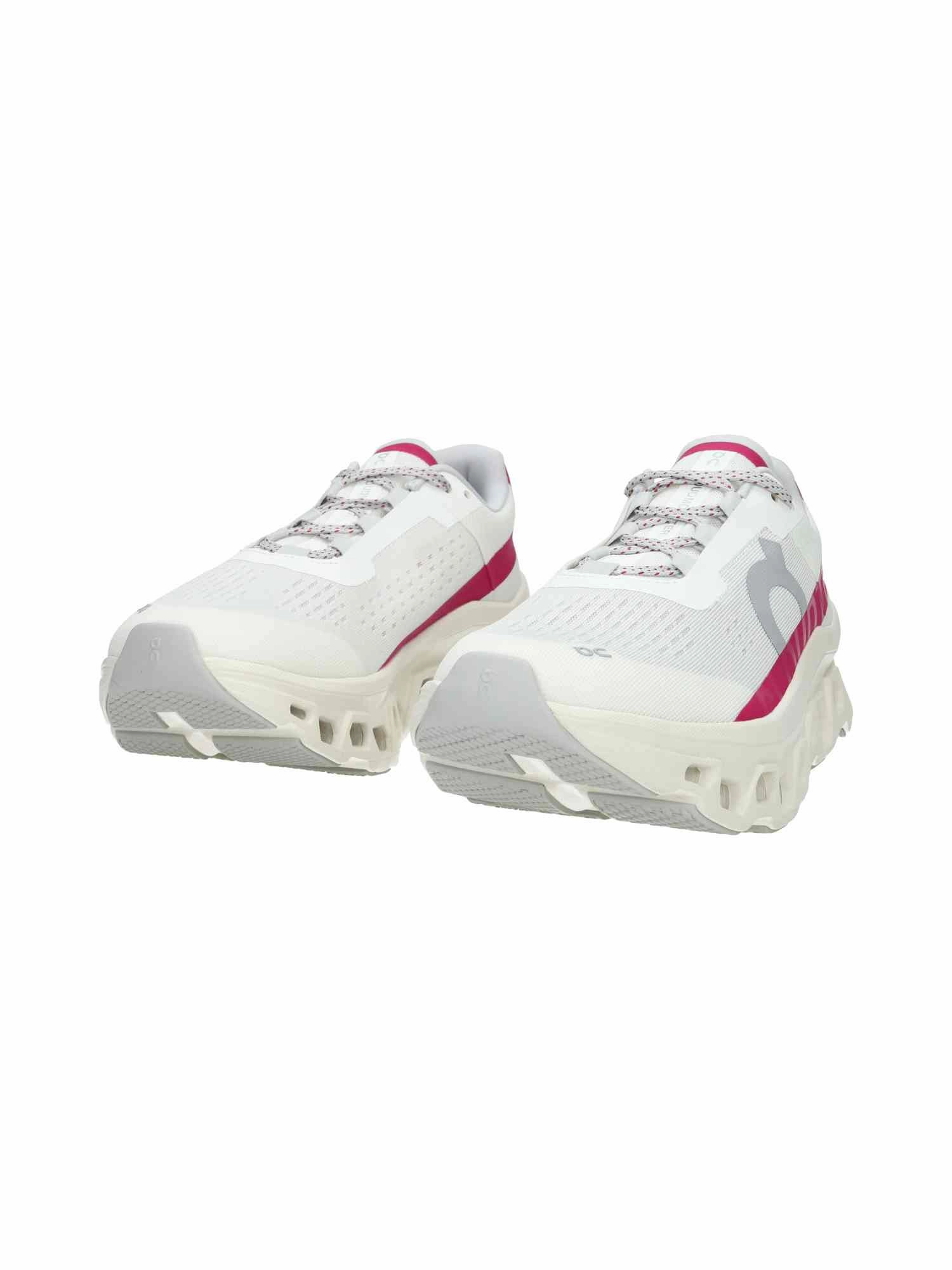 Weiße Stoff Sneaker 3WD10104038 W Cloudmonster ivory/grenadine