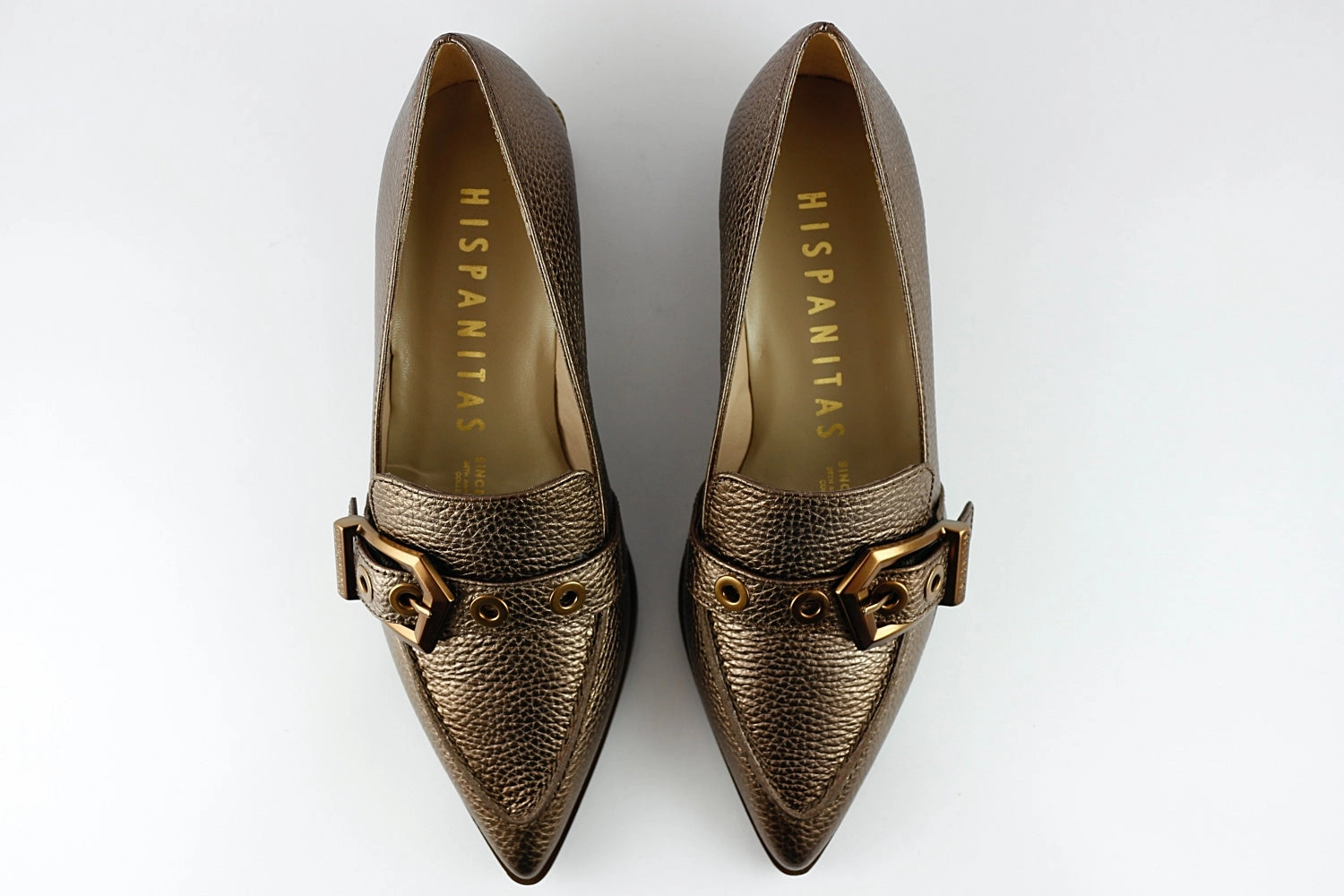 'Barcelona' in Bronze A Pair Of Loafers
