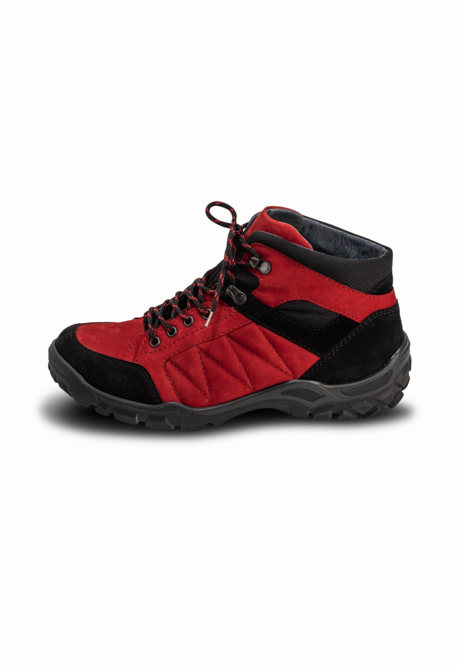 Decathlon Wanderschuhe Erfahren bequeme Trekkingstiefelette Nubukleder