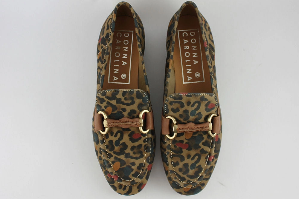'Cara' in Animal Print Loafers And Slip On Shoes