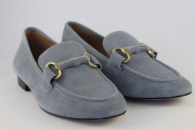 'Cara' in Moody Sky Brooke Loafers