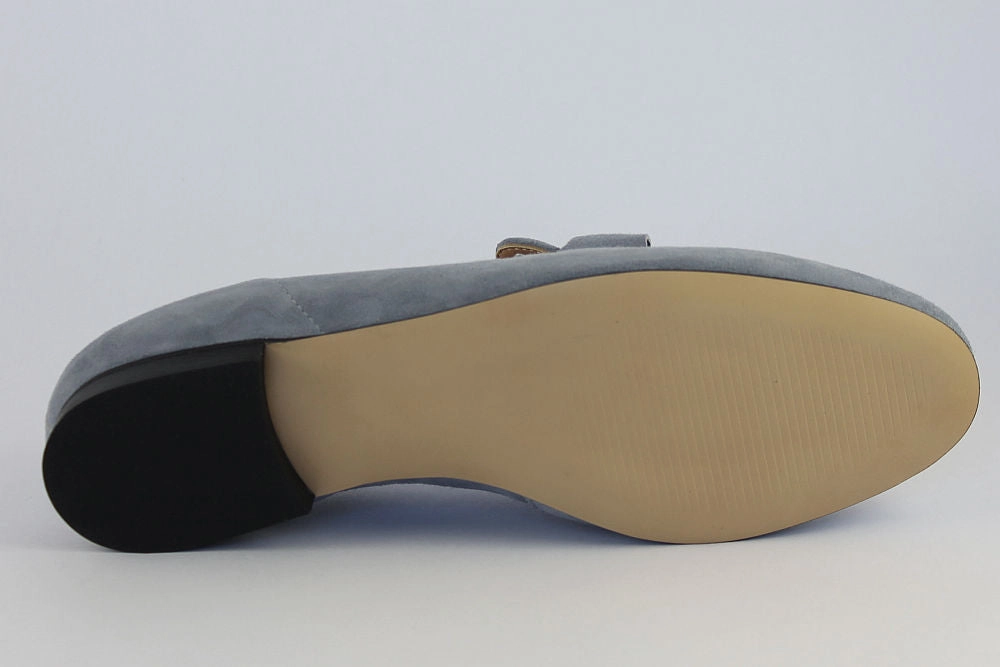 Comfortable Walking Loafers 'Cara' in Moody Sky