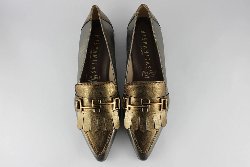 Lorenzo Loafers 'Dali-Gold' in Bronze