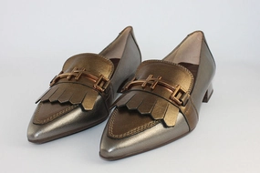 Varese Loafers 'Dali-Gold' in Bronze