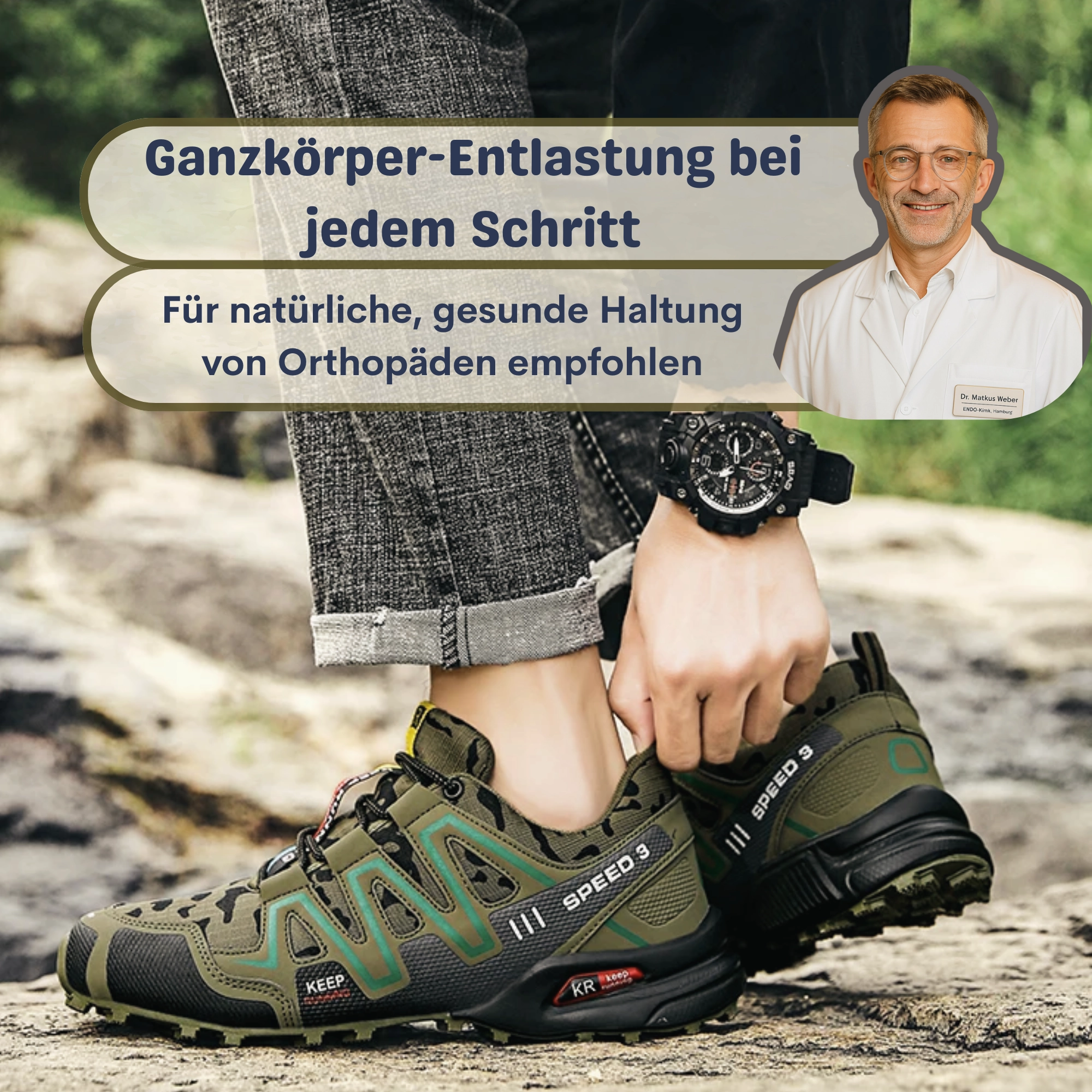 Wanderschuh fr Damen & Herren  TerraGrip | Bequeme Lauf- & Trekkingschuhe Wanderschuhe High Colorado