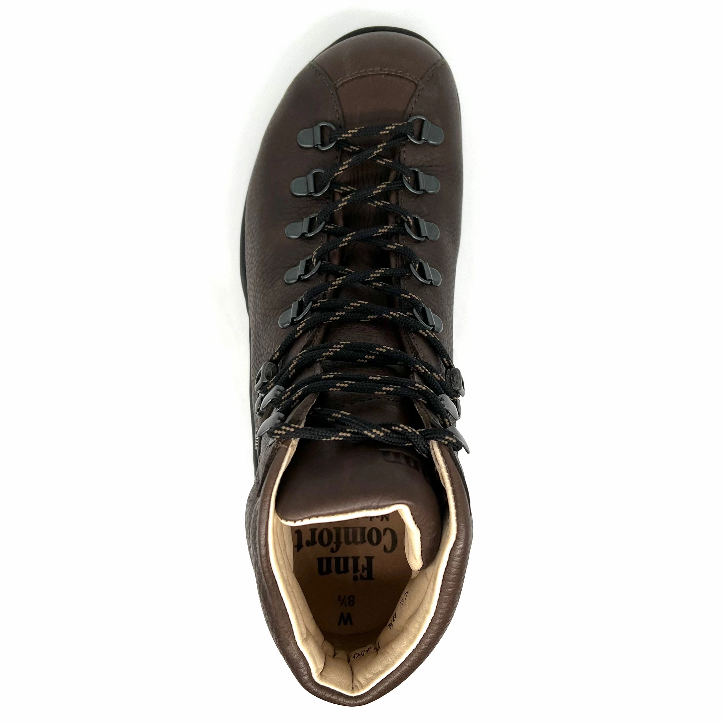 Wanderschuhe Allrounder Wanderstiefel Schnrer Braun von Finn Comfort 17615