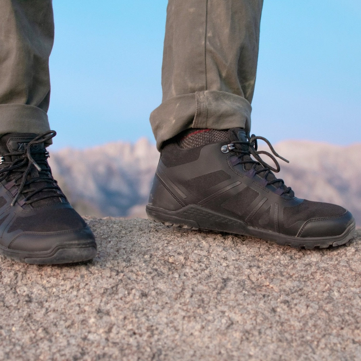 Wanderschuhe Sommer Test Xero Shoes DayLite Hiker Fusion Men - black (Restposten)