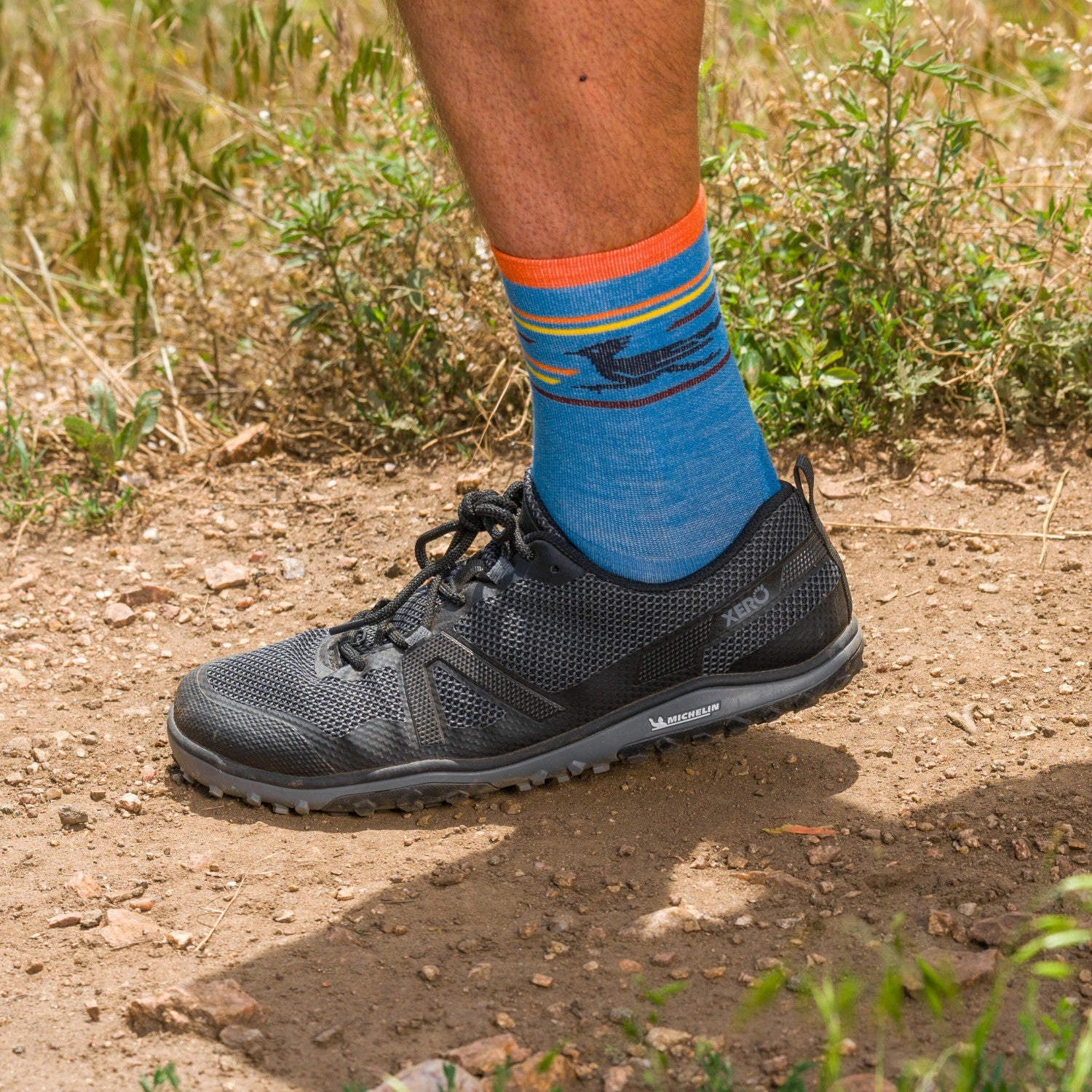 Wanderschuhe Mit Breiter Zehenbox Xero Shoes Scrambler Low Herren - black (Restposten 40, 47, 48)