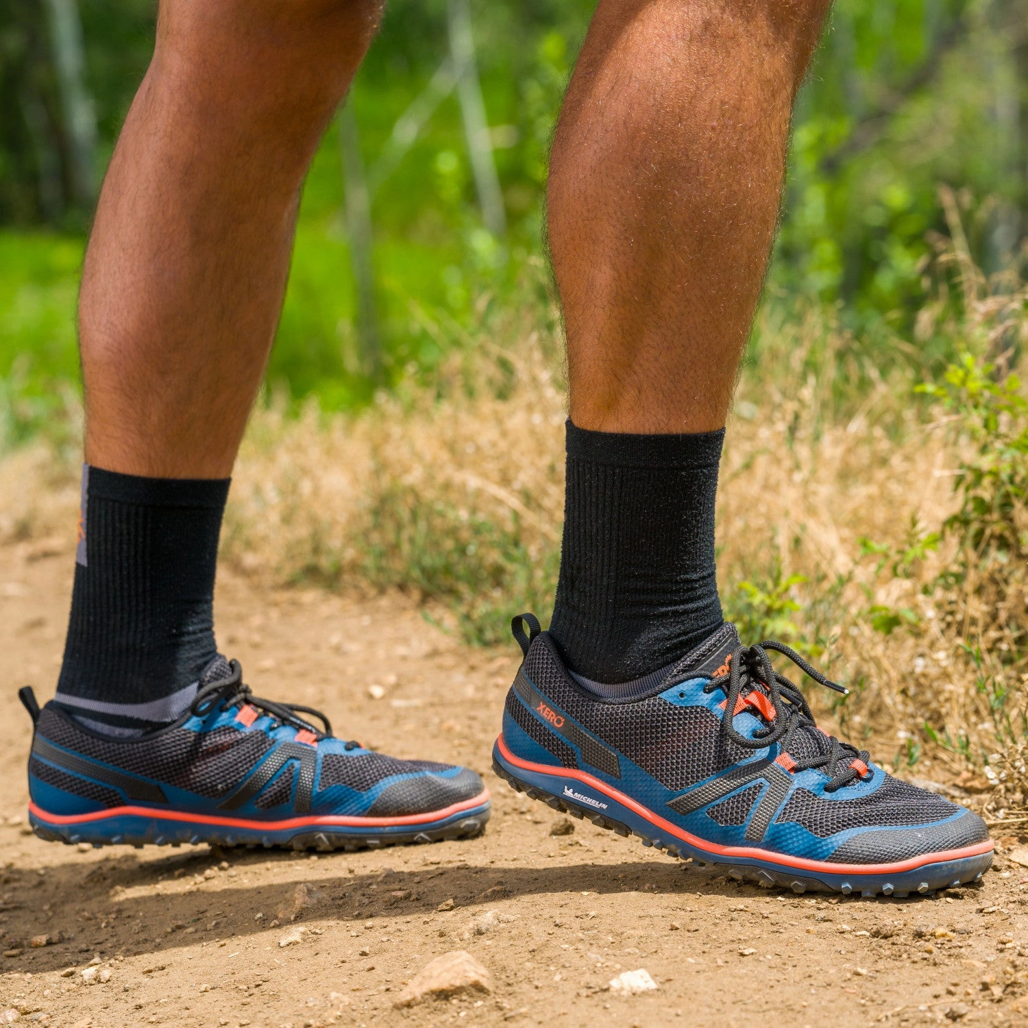 Wanderschuhe 43 Xero Shoes Scrambler Low Herren - legion blue