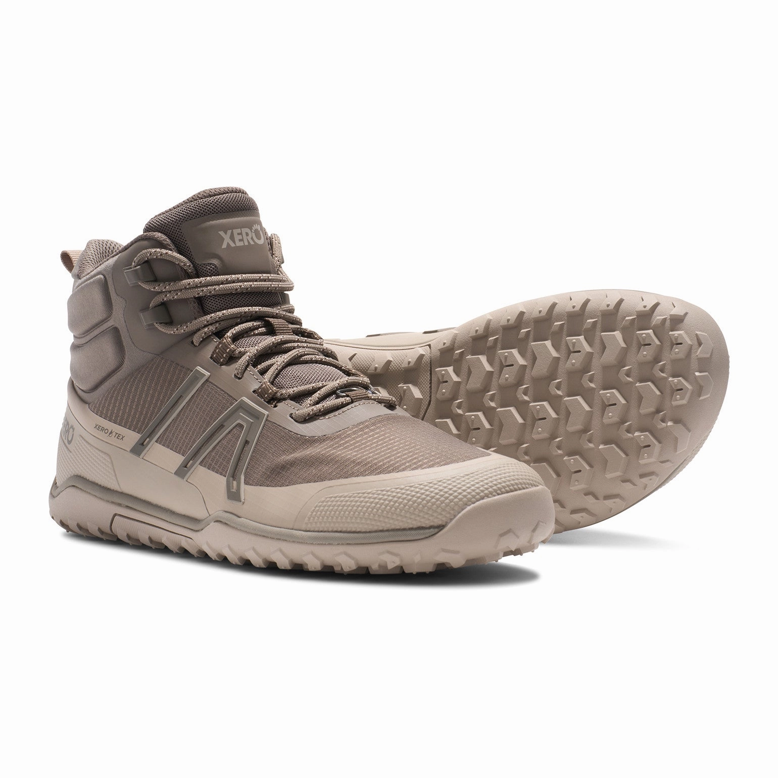 Zephyr Gtx Mid Tf - Wanderschuhe Xero Shoes Scrambler Trail Mid Waterproof Men - morel/pure cashmere
