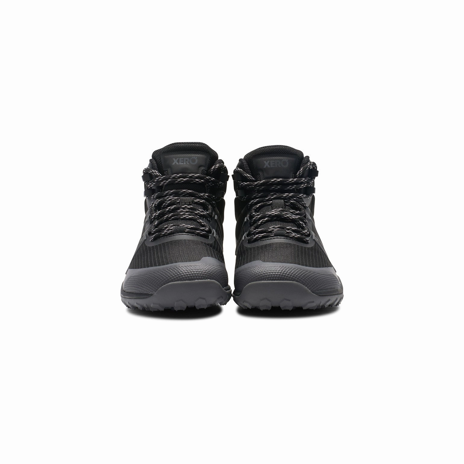 Wanderschuhe Wasserdicht Atmungsaktiv Xero Shoes Scrambler Trail Mid Waterproof Women - black/asphalt
