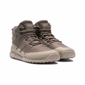 Wanderschuhe Winter Xero Shoes Scrambler Trail Mid Waterproof Women - morel/pure cashmere