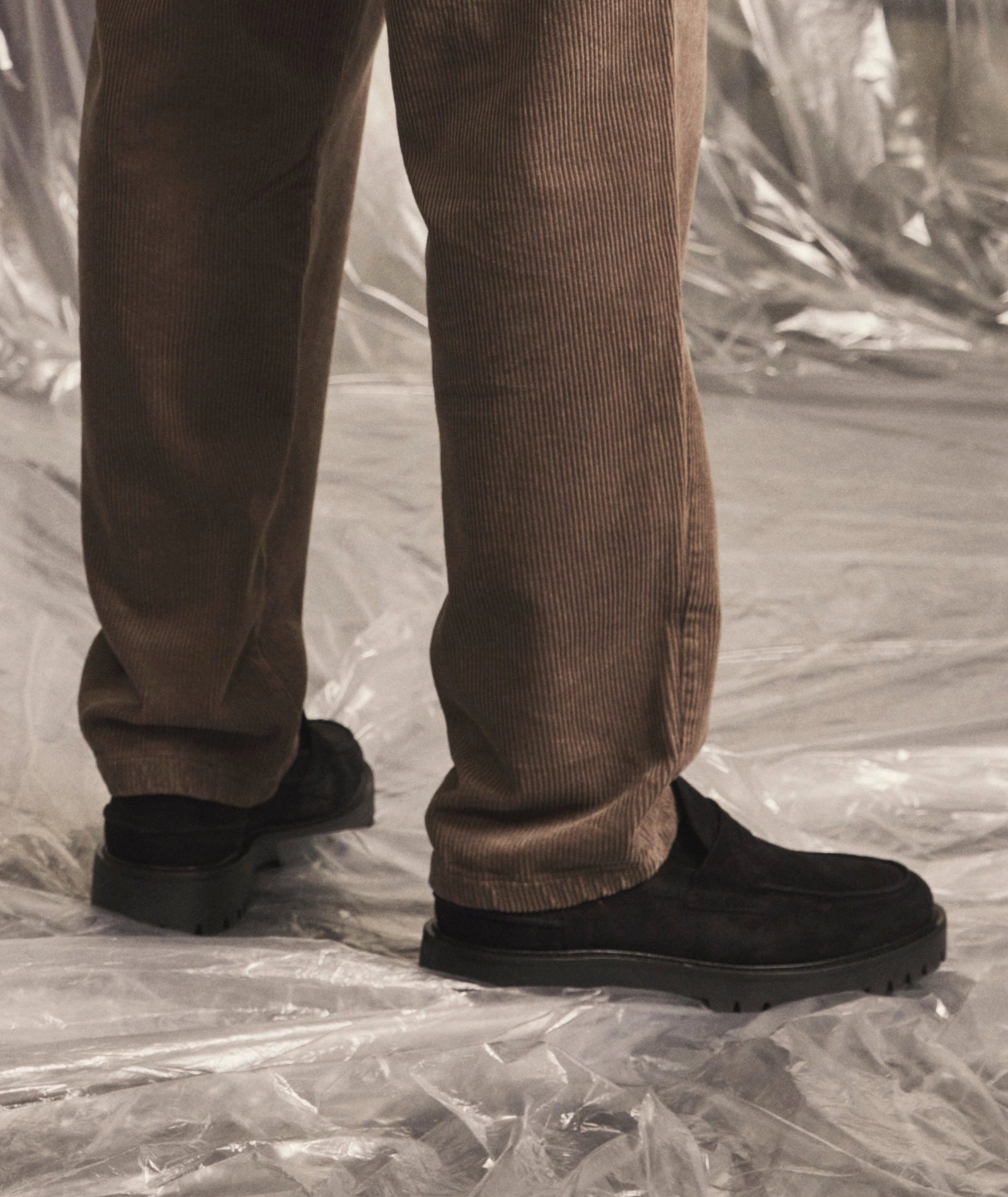 Aaron Penny Loafer - Black Suede Ganni Jewel Loafers