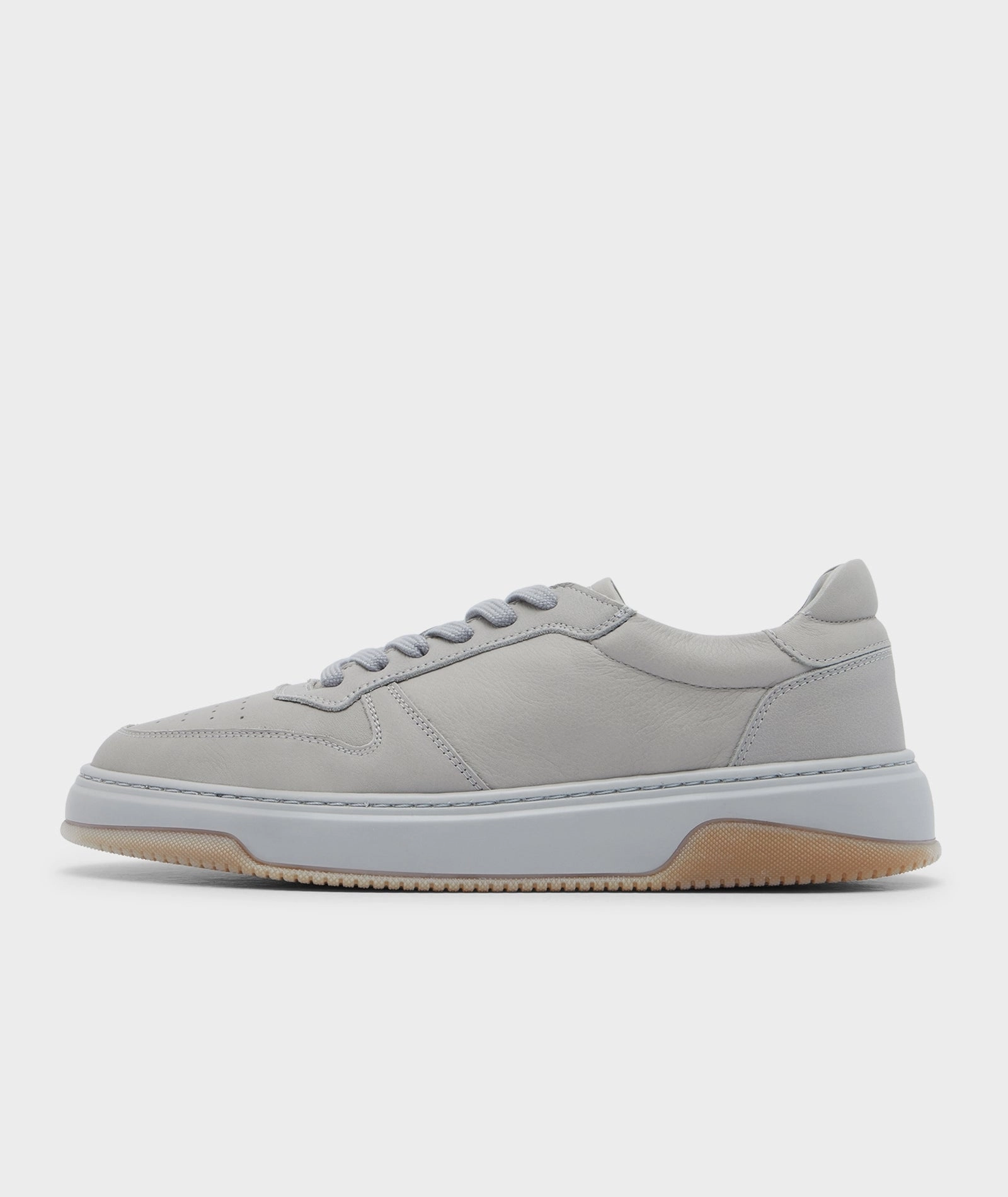 Bench Slip On Sneaker Ace - Light Grey Leather
