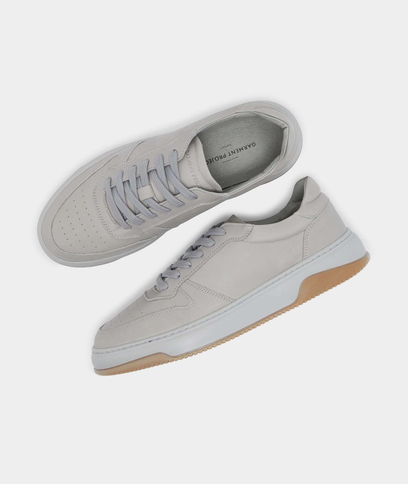 Ace - Light Grey Leather Sneaker Grandslam