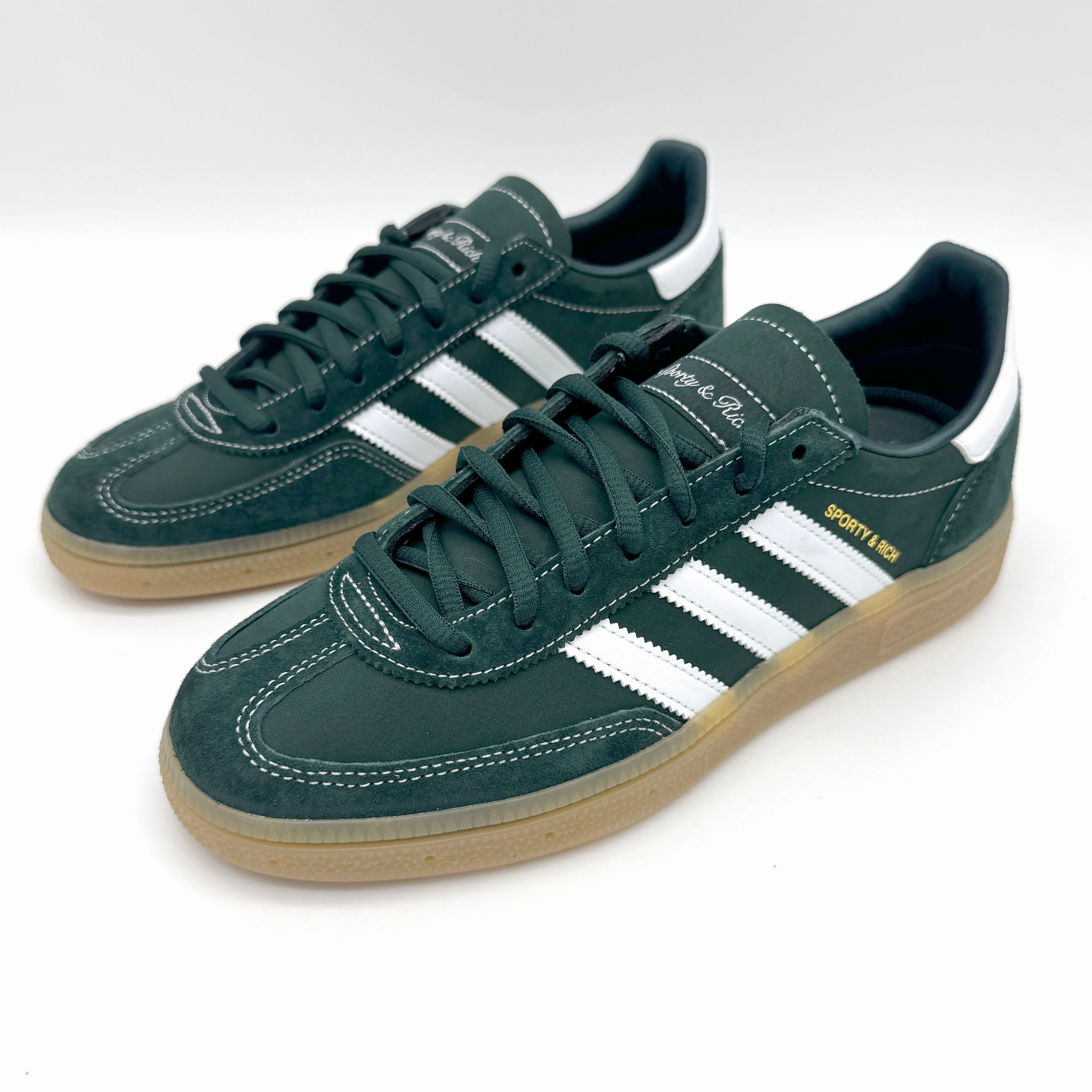 adidas Handball Spezial Sporty & Rich Dark Green Feine Sneaker