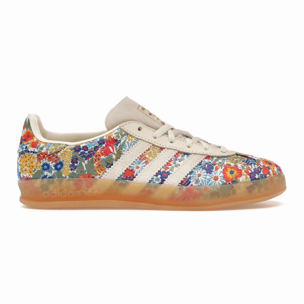 adidas Gazelle Indoor Liberty London Floral Embroidery Italienische Sneaker