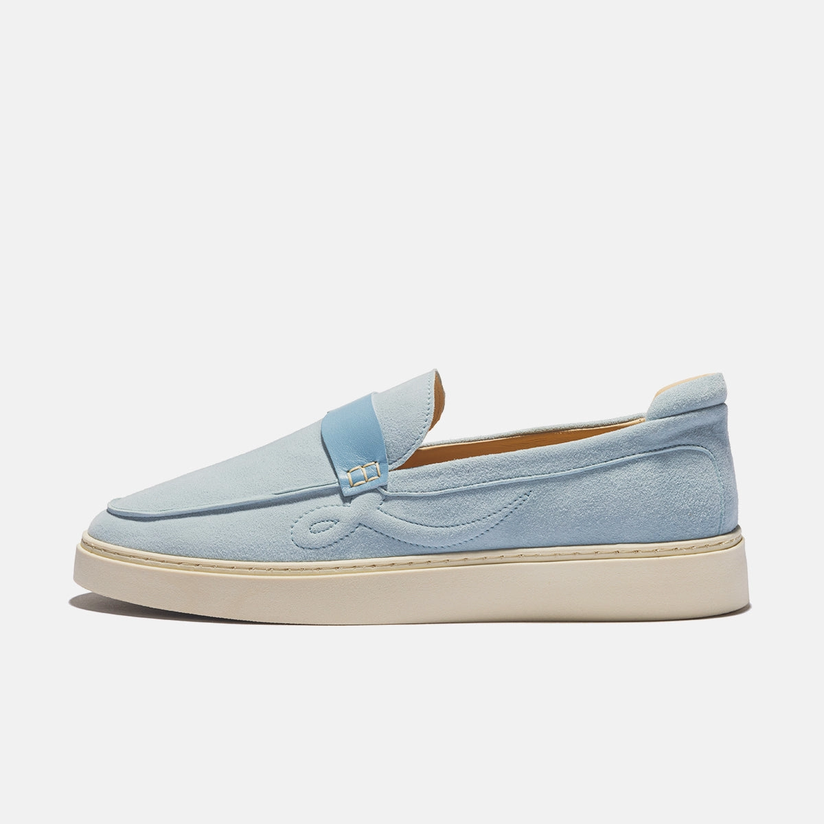 PRE ORDER - Low Top - Milano - Baby Blue Sneaker Zum Schlupfen
