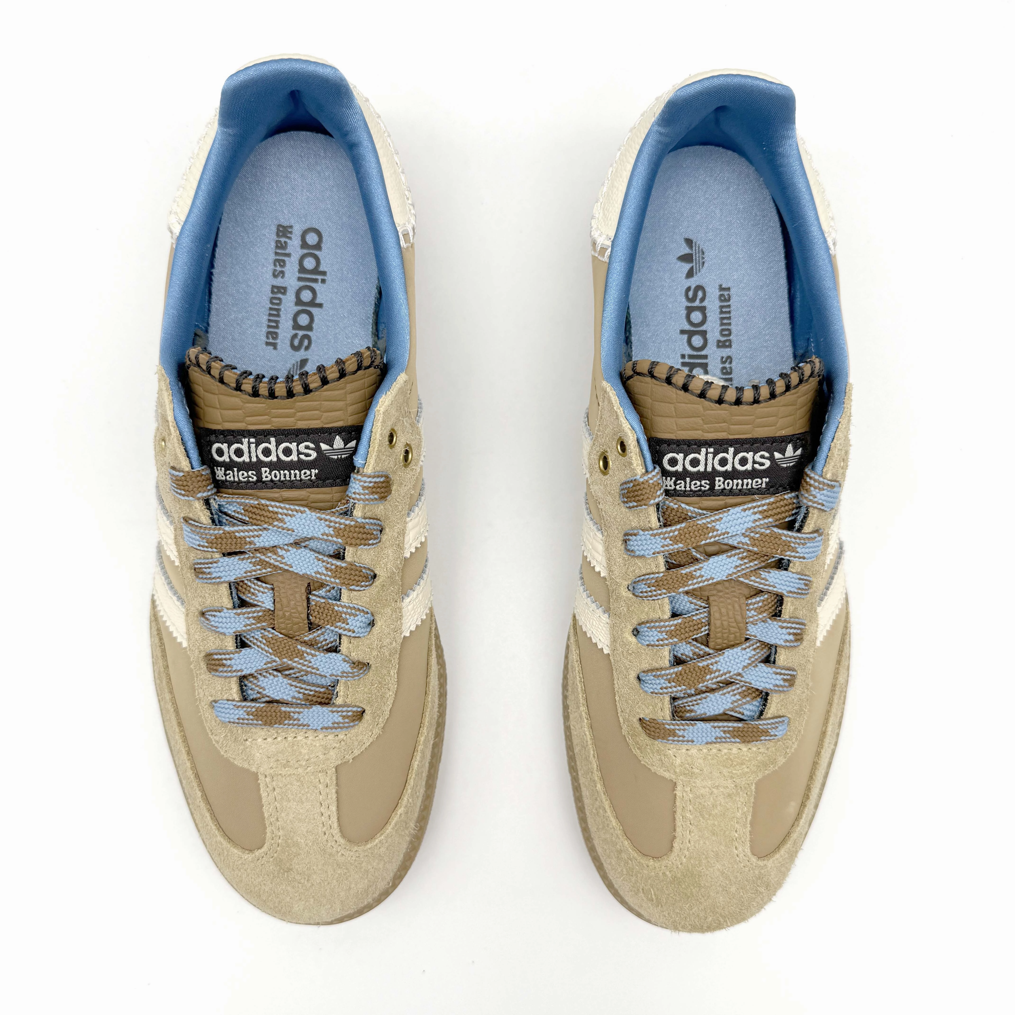 adidas Samba Nylon Wales Bonner Desert White Harrys Stiefel