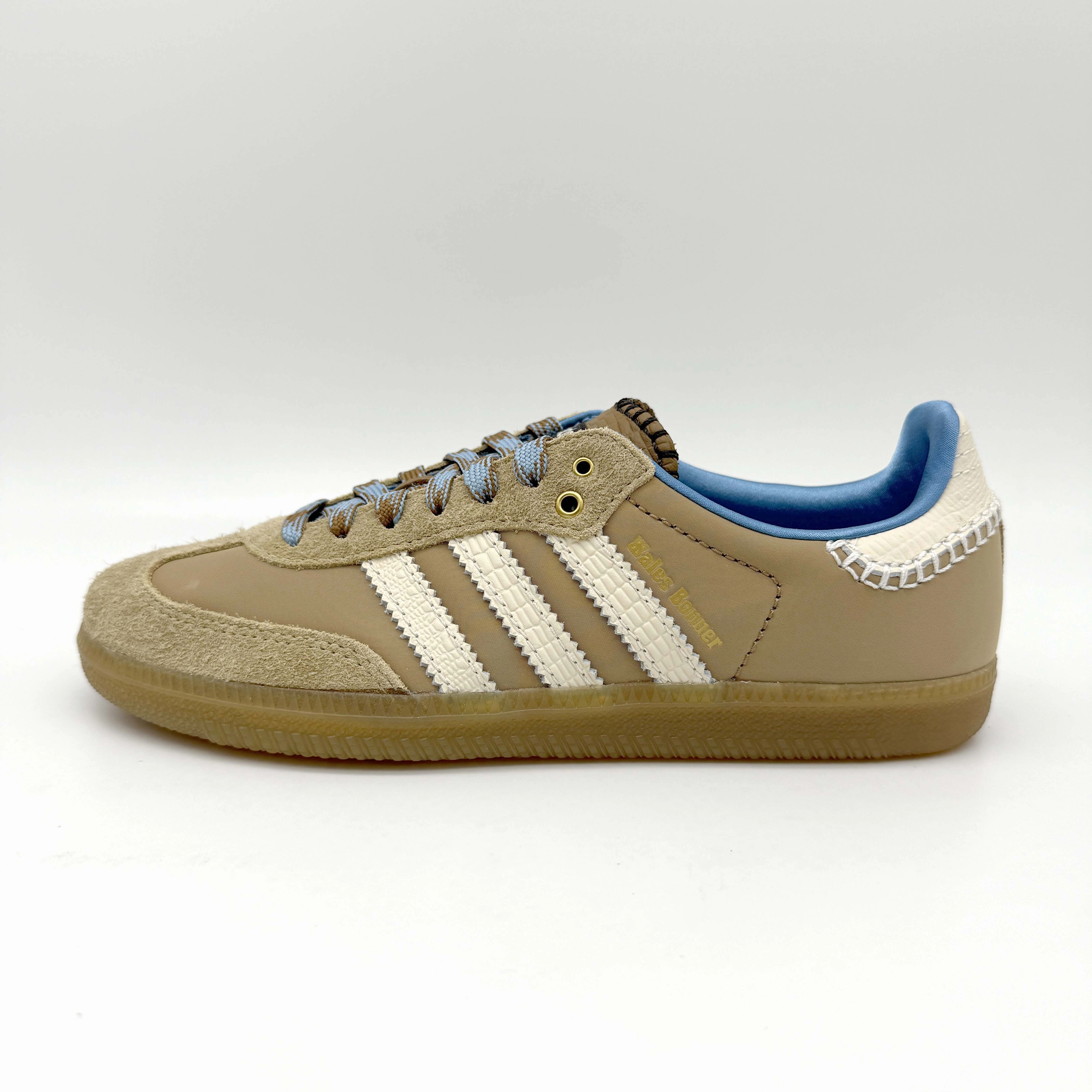 Stiefel Film adidas Samba Nylon Wales Bonner Desert White
