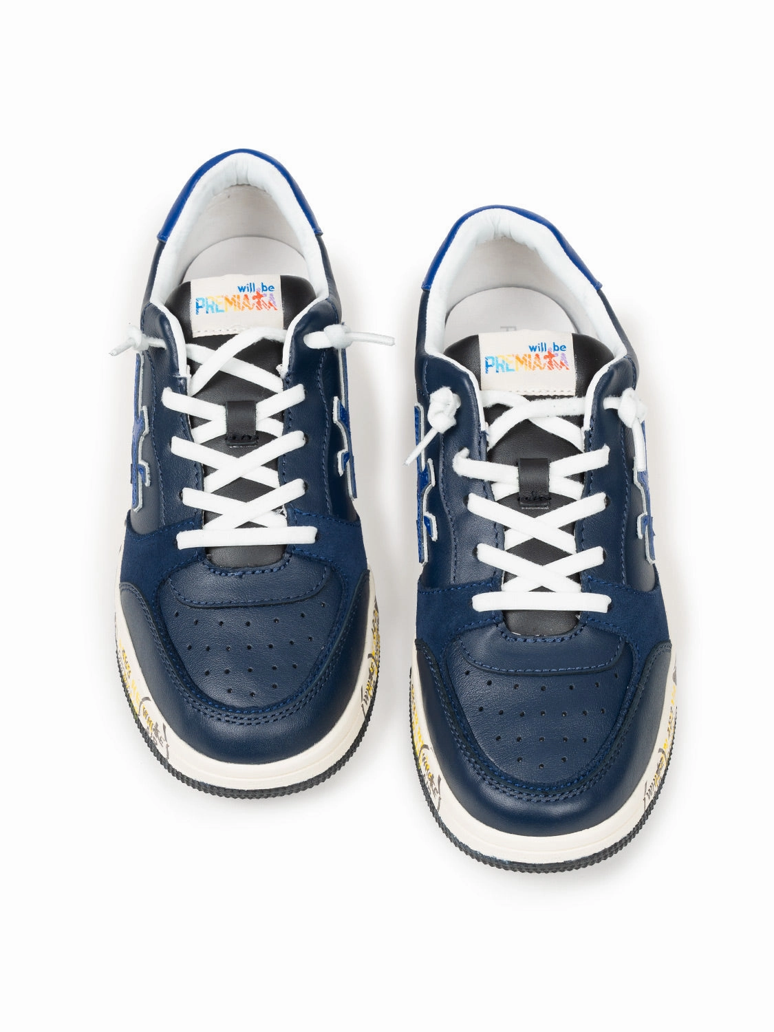 Paul Green High Top Sneaker Marc Sneaker - Navy