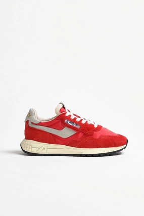 Sneaker Reelwind in Wei/Rot Gazelle Bold W Sneaker