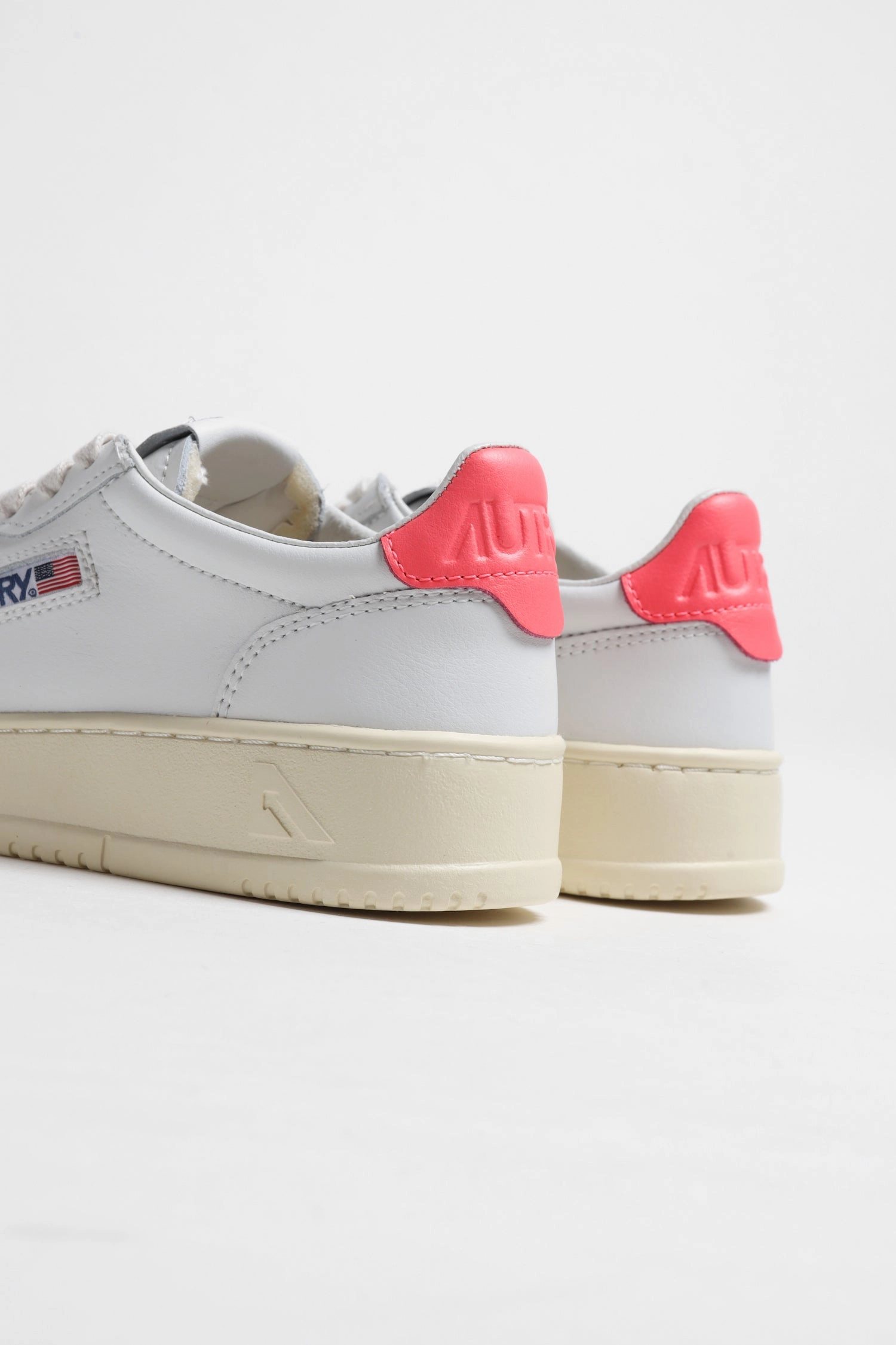 Sneaker Novesta Sneaker Medalist Low in Wei/Coral