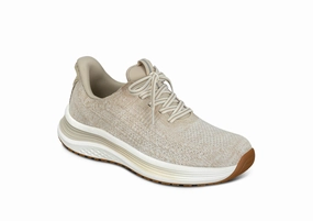 Nira Hands-Free - Blonde Knit Sneaker Socken Stricken Lana Grossa