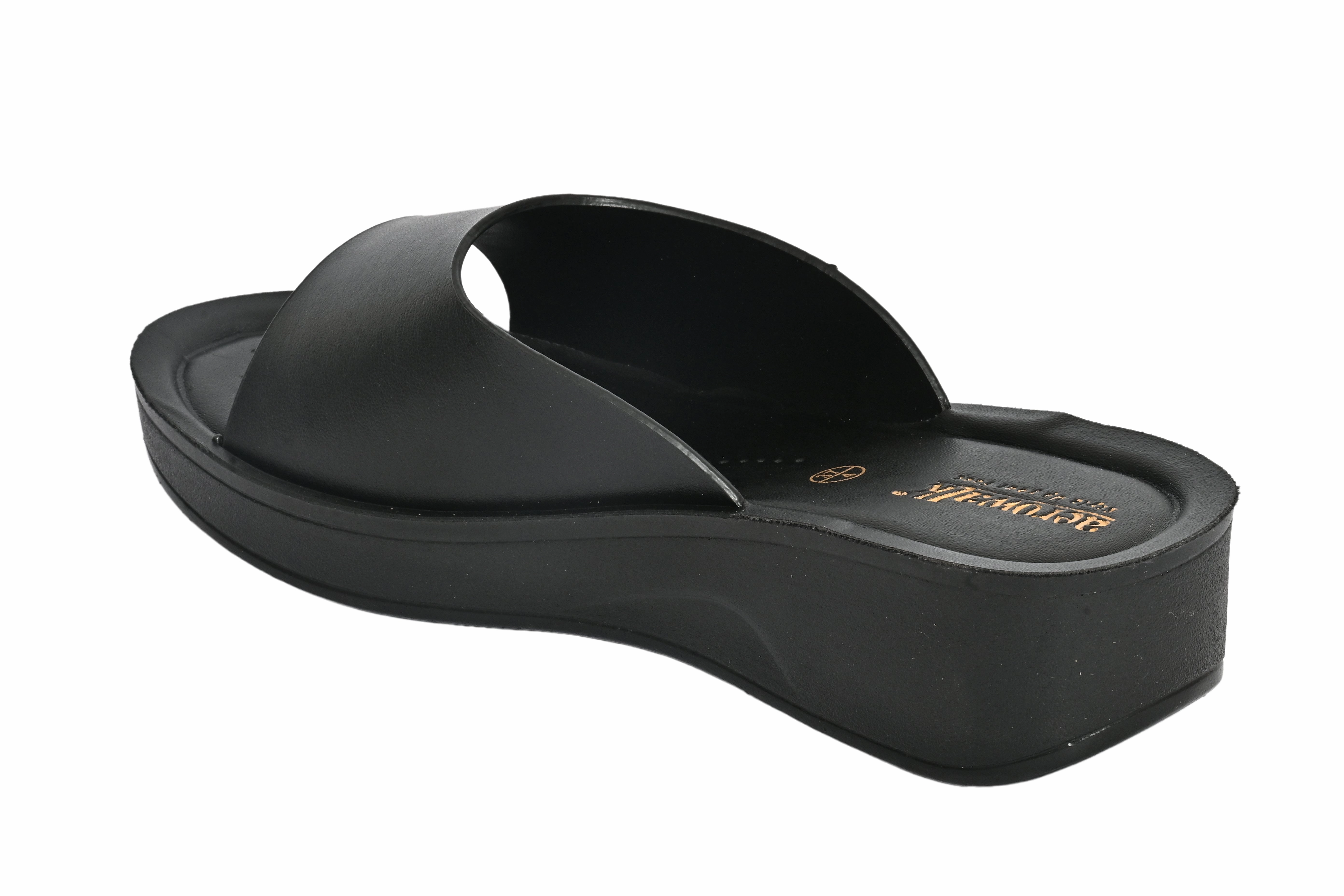 S Oliver Pantoffeln Aerowalk BLACK Slipper with slip-on for female