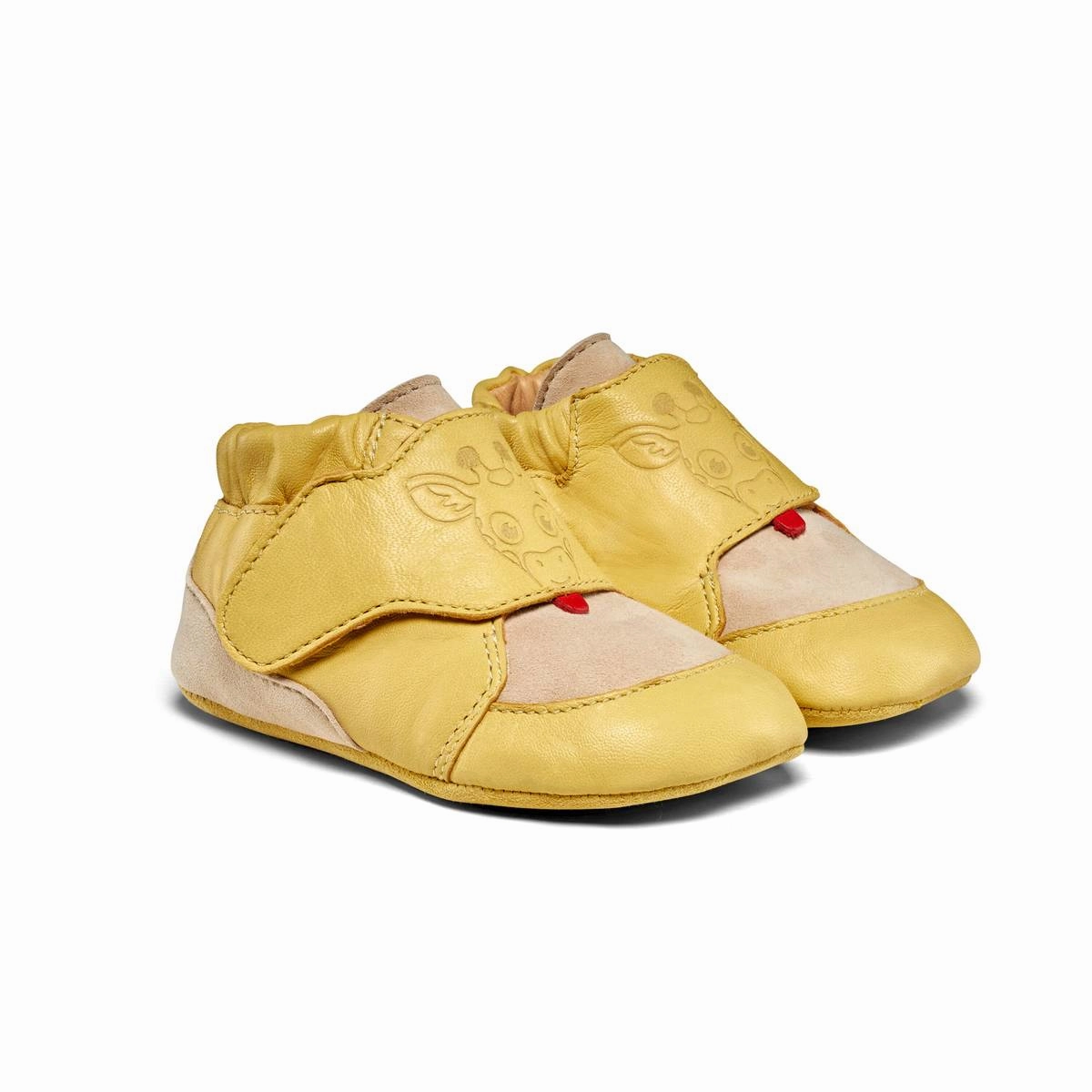 Affenzahn Krabbelschuh Leder Crawly Giraffe Lederschuhe Aus Mango