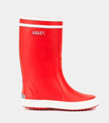 Aigle Gummistiefel Lolly Pop Rot  Perfekter Schutz bei jedem Wetter Kurze Stiefel Mit Absatz