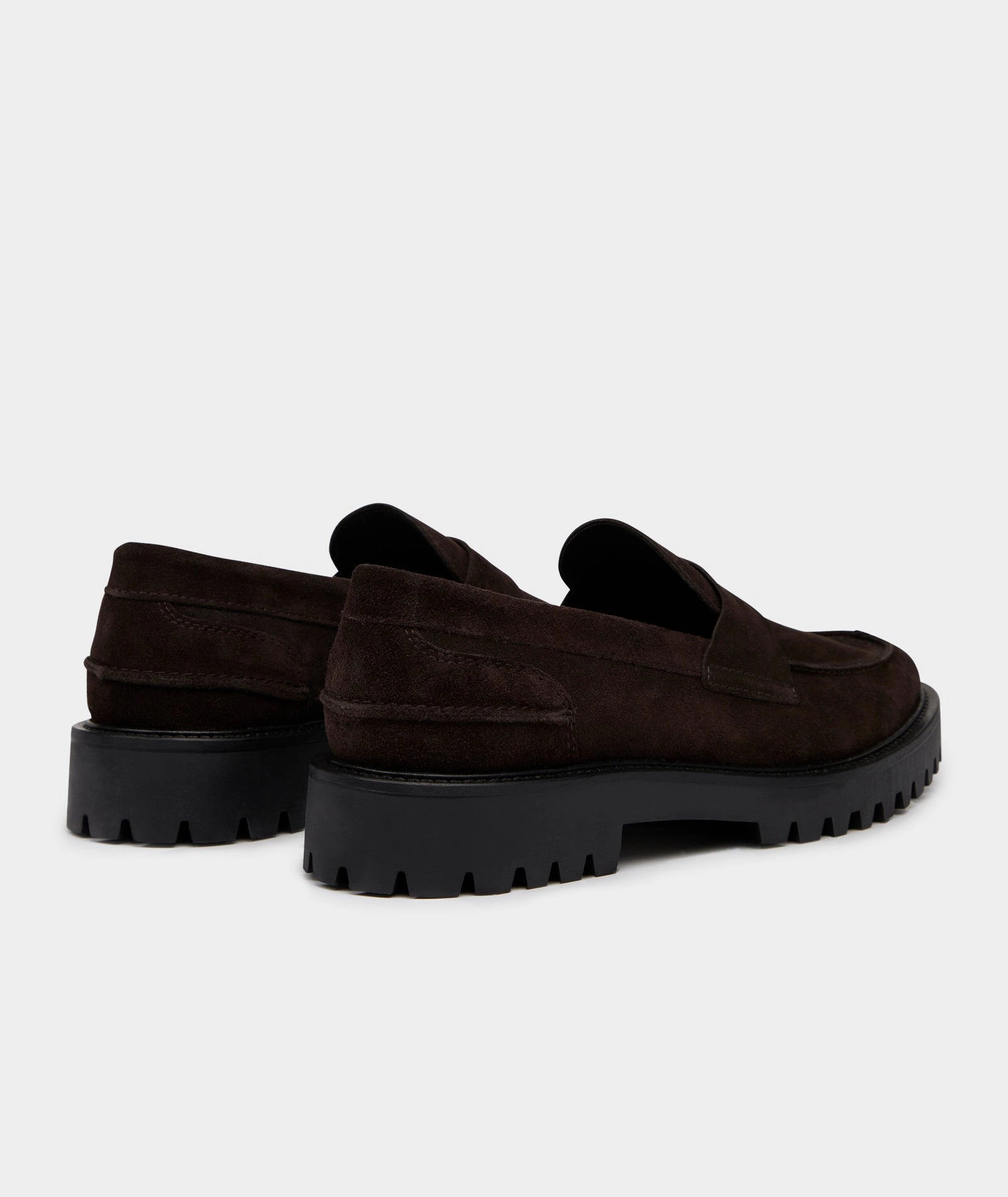 Aaron Penny Loafer - Brown Suede Loafers For Teens