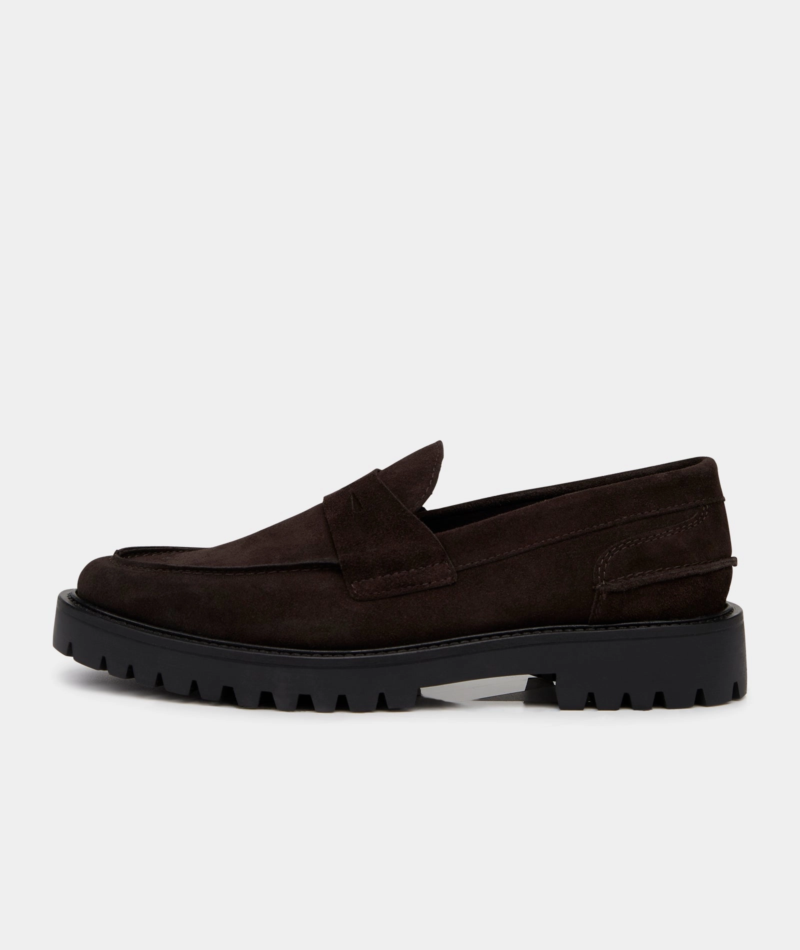 Aaron Penny Loafer - Brown Suede Jacques Loafers