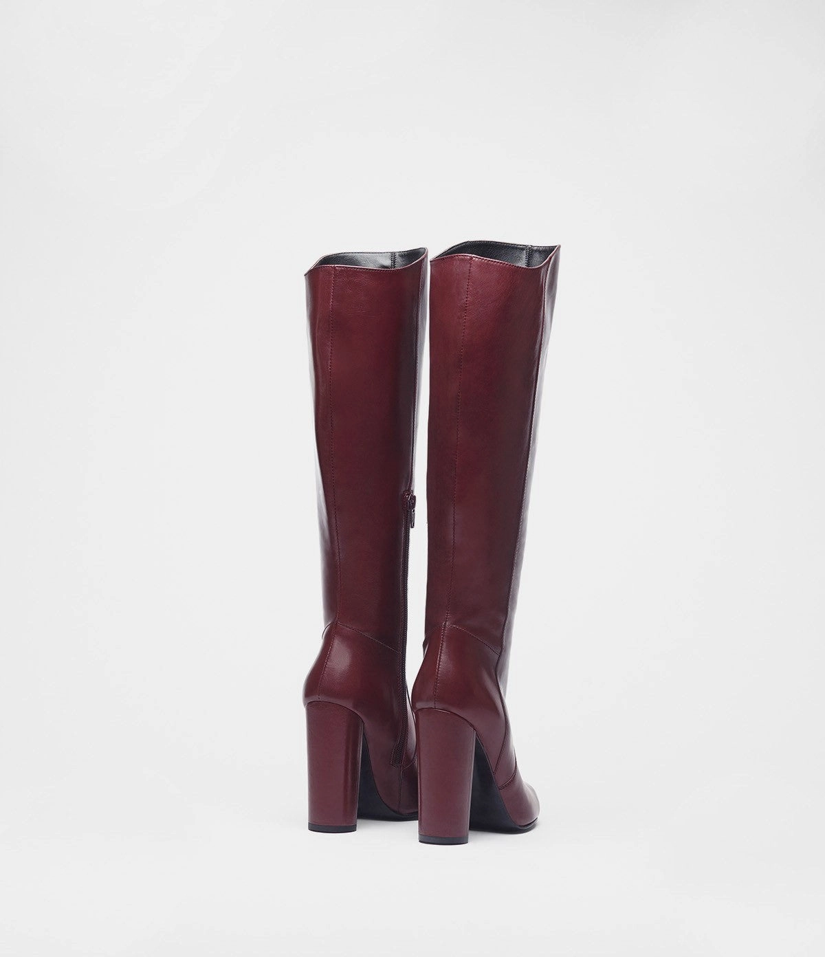 Langschaftstiefel Lola bordeaux Stiefel Halbhoch