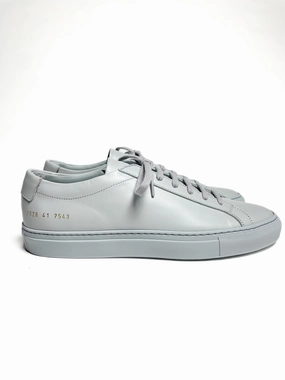 COMMON PROJECTS 1528 ORIGINAL ACHILLES LOW GREY Slip On Sneaker Rieker