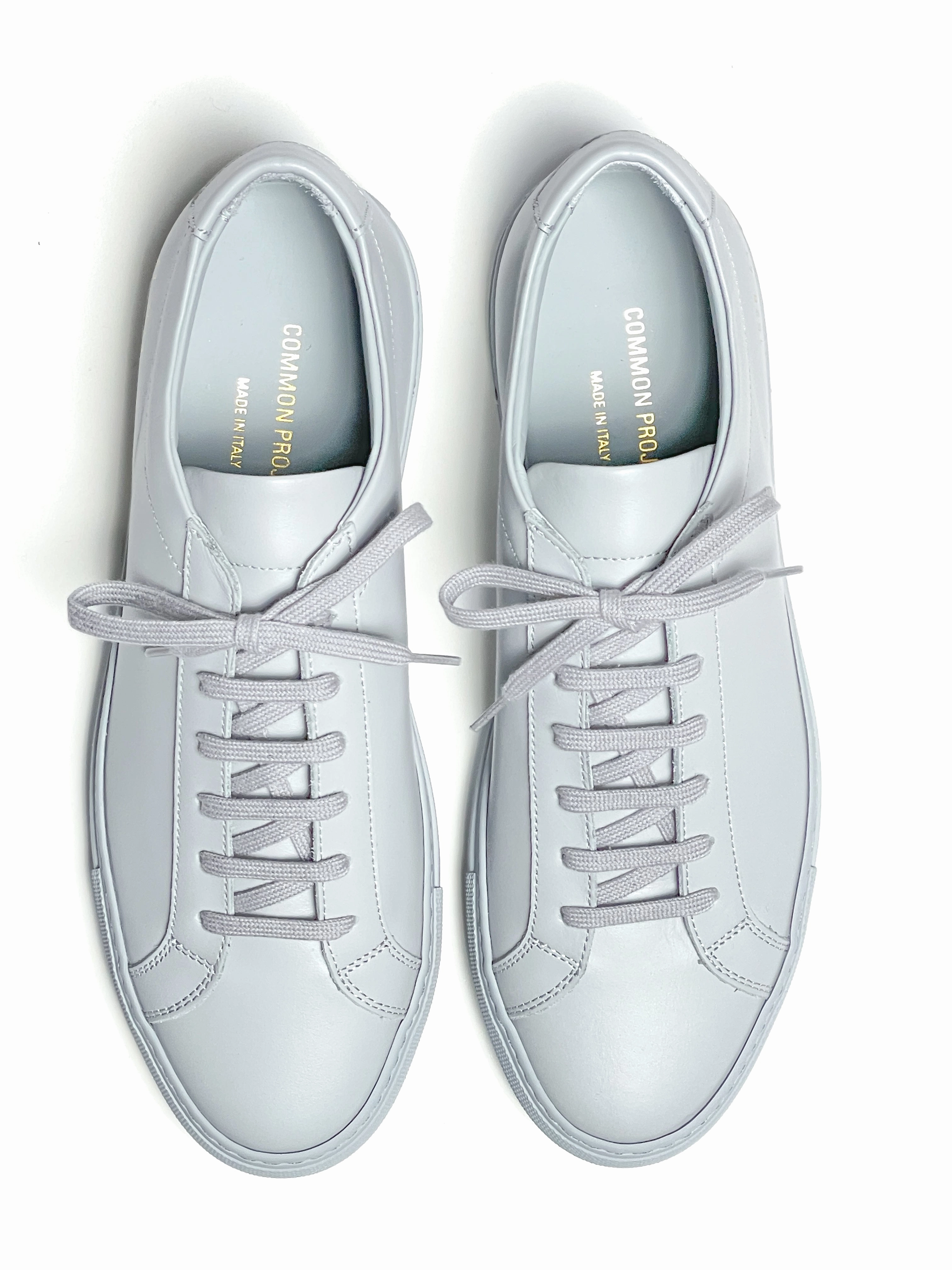 COMMON PROJECTS 1528 ORIGINAL ACHILLES LOW GREY Sneaker Cord