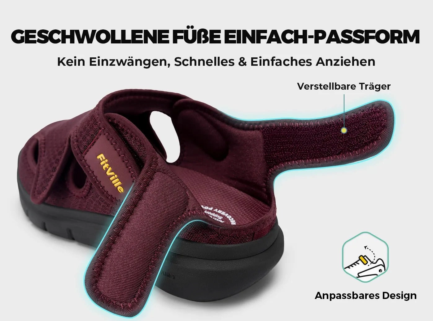 Sandalen Silber Glitzer Damen EasyTop V5 Sandalen