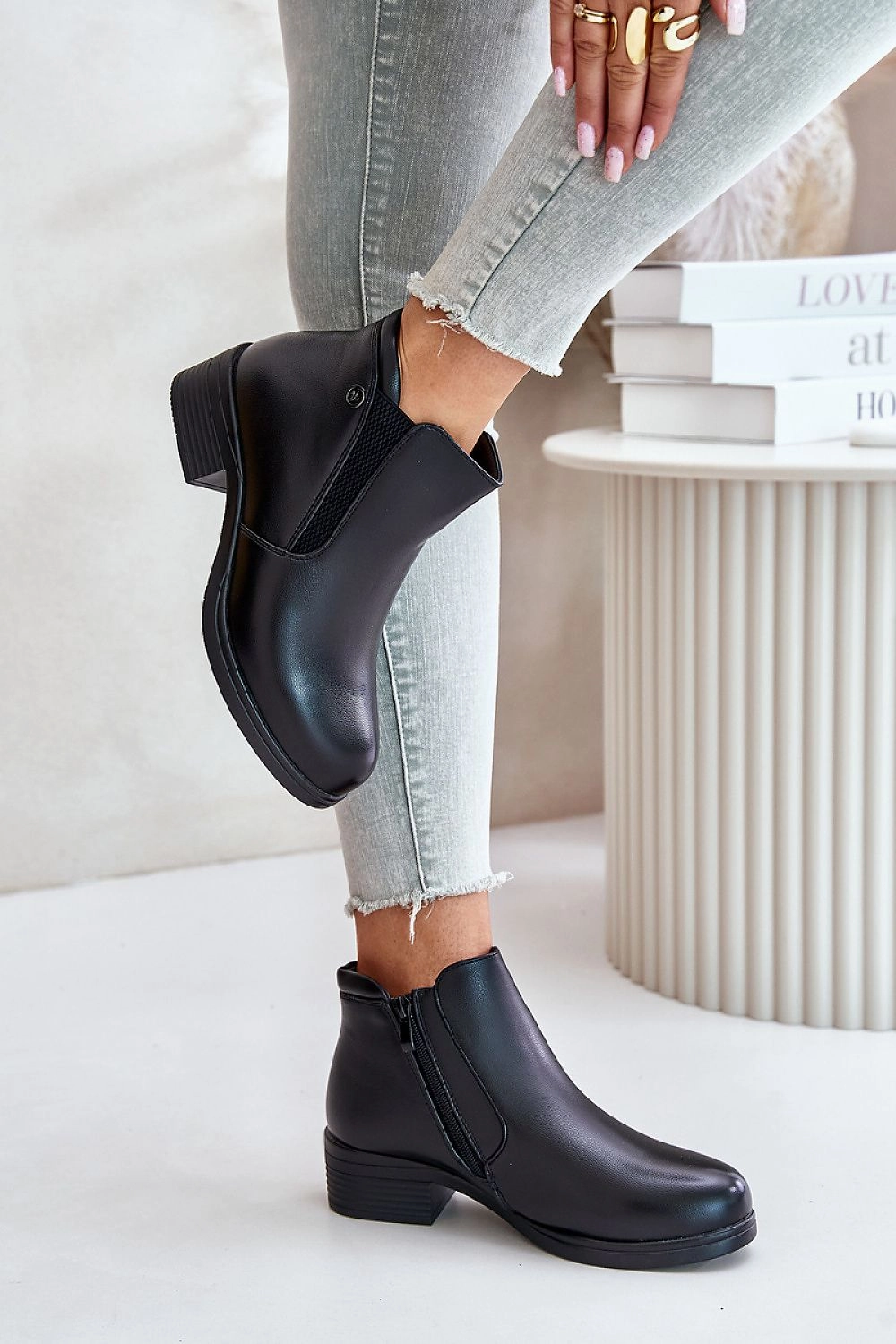 Heel boots model 201683 Step in style Otto Tamaris Chelsea Boots