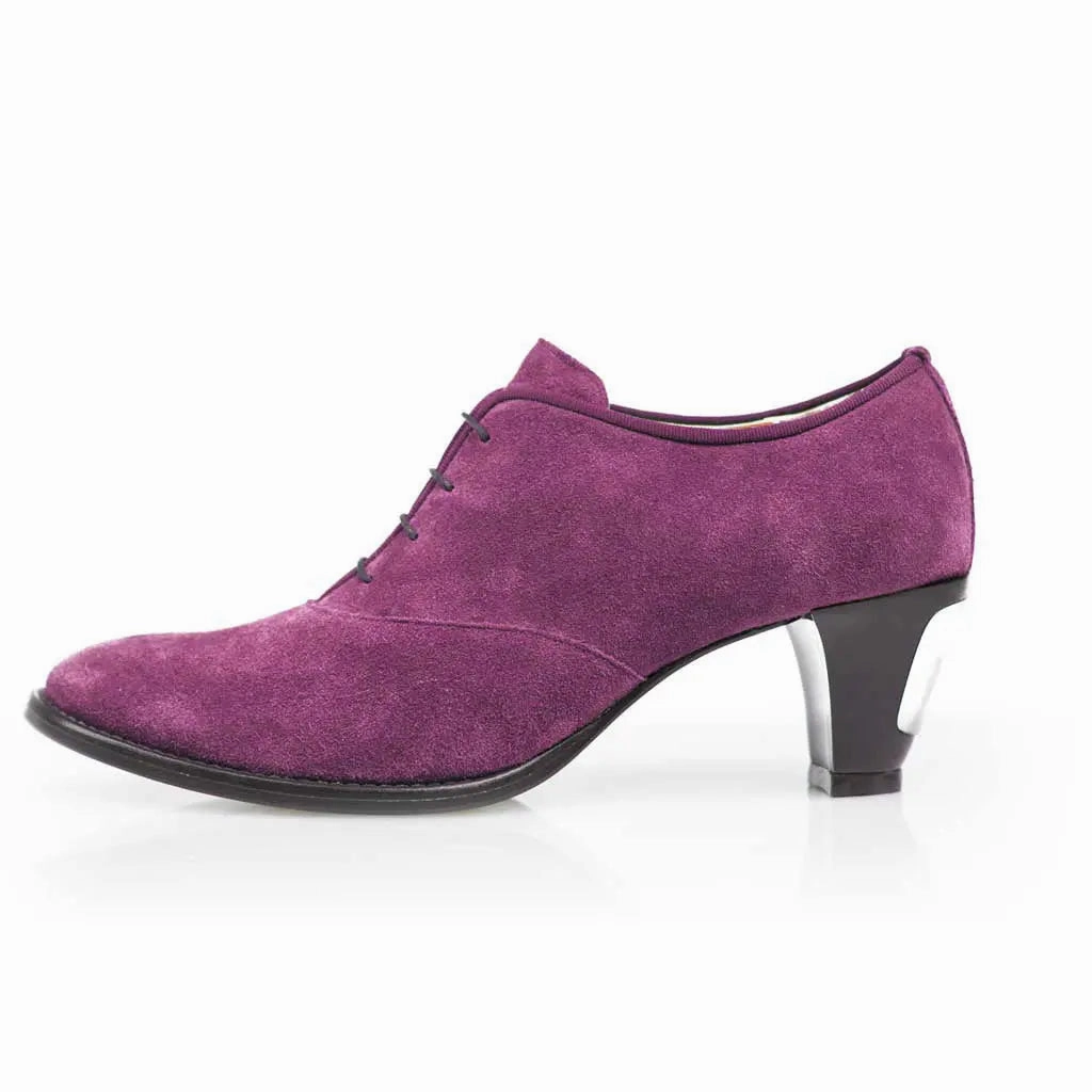 High Heels Sicherheitsschuhe Antony Aubergine