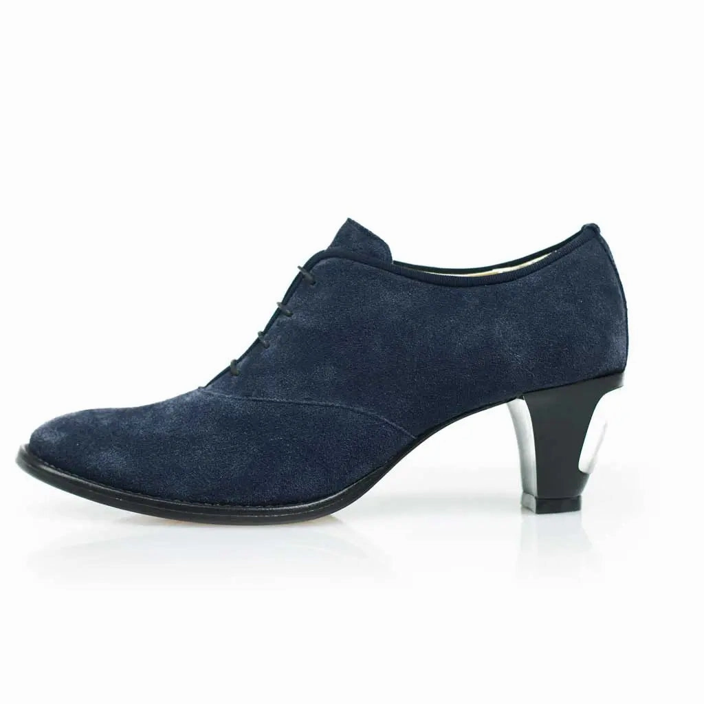 Antony Dark Blue Lockable High Heels