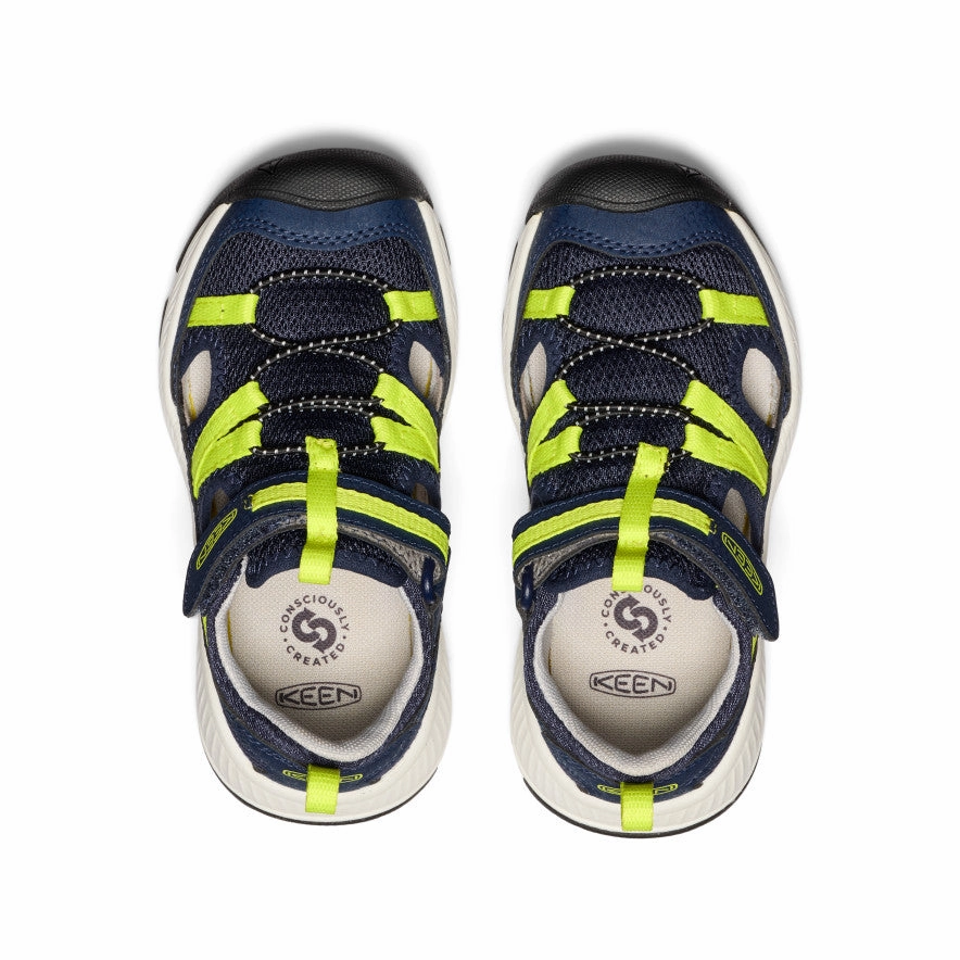 Sneaker With Velcro Little Kids' Motozoa Sandal  |  Naval Academy/Evening Primrose