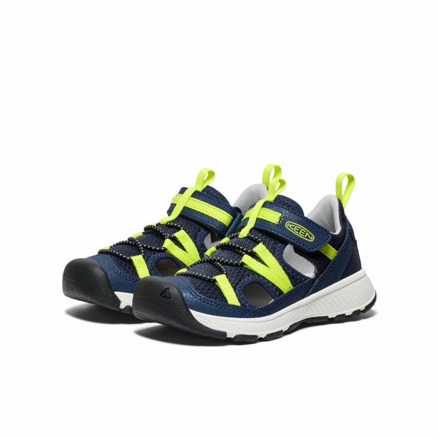 Little Kids' Motozoa Sandal  |  Naval Academy/Evening Primrose Sneaker 43 1 2