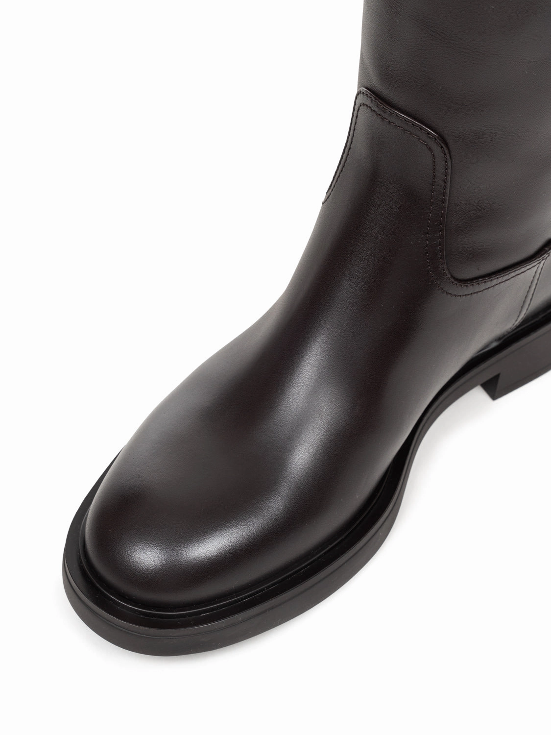 Ascott Stiefel in Braun Overknee Stiefel Jeans Optik