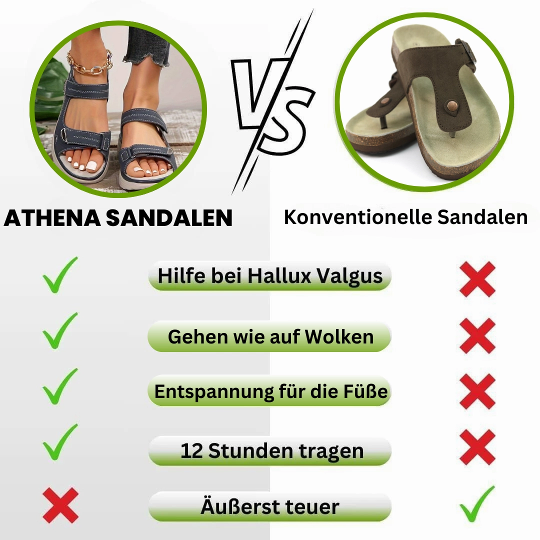 Athena - orthopdische & ultra-leichte Sandalen fr Damen Sandalen Für Orthopädische Einlagen