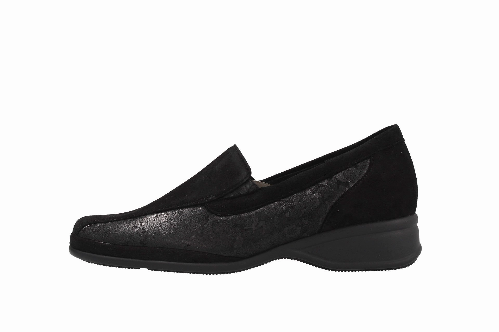 Pantoffeln Mit Riemen Ria  schwarz  Slipper  R1545